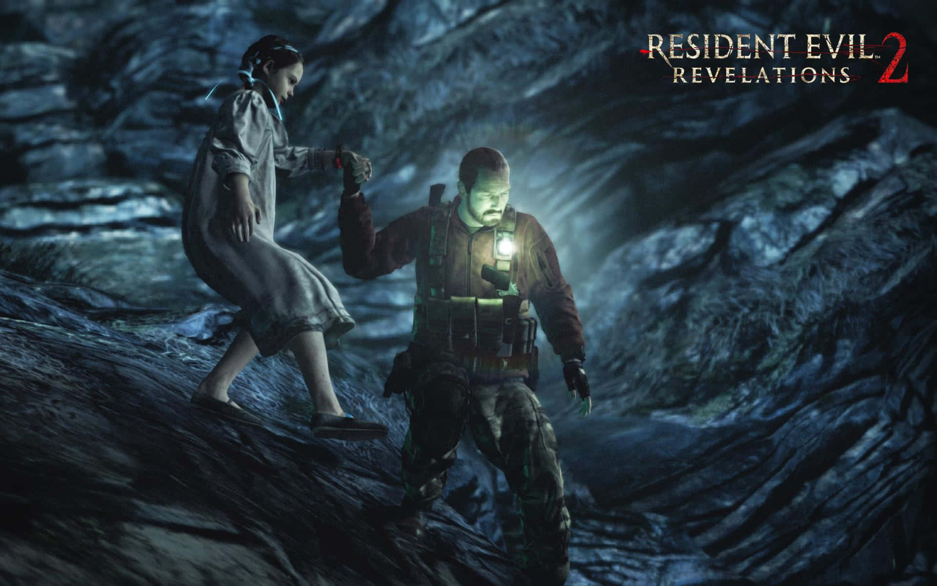 Resident Evil Revelations 2, headlamp, girl, Full HD Desktop Wallpaper
