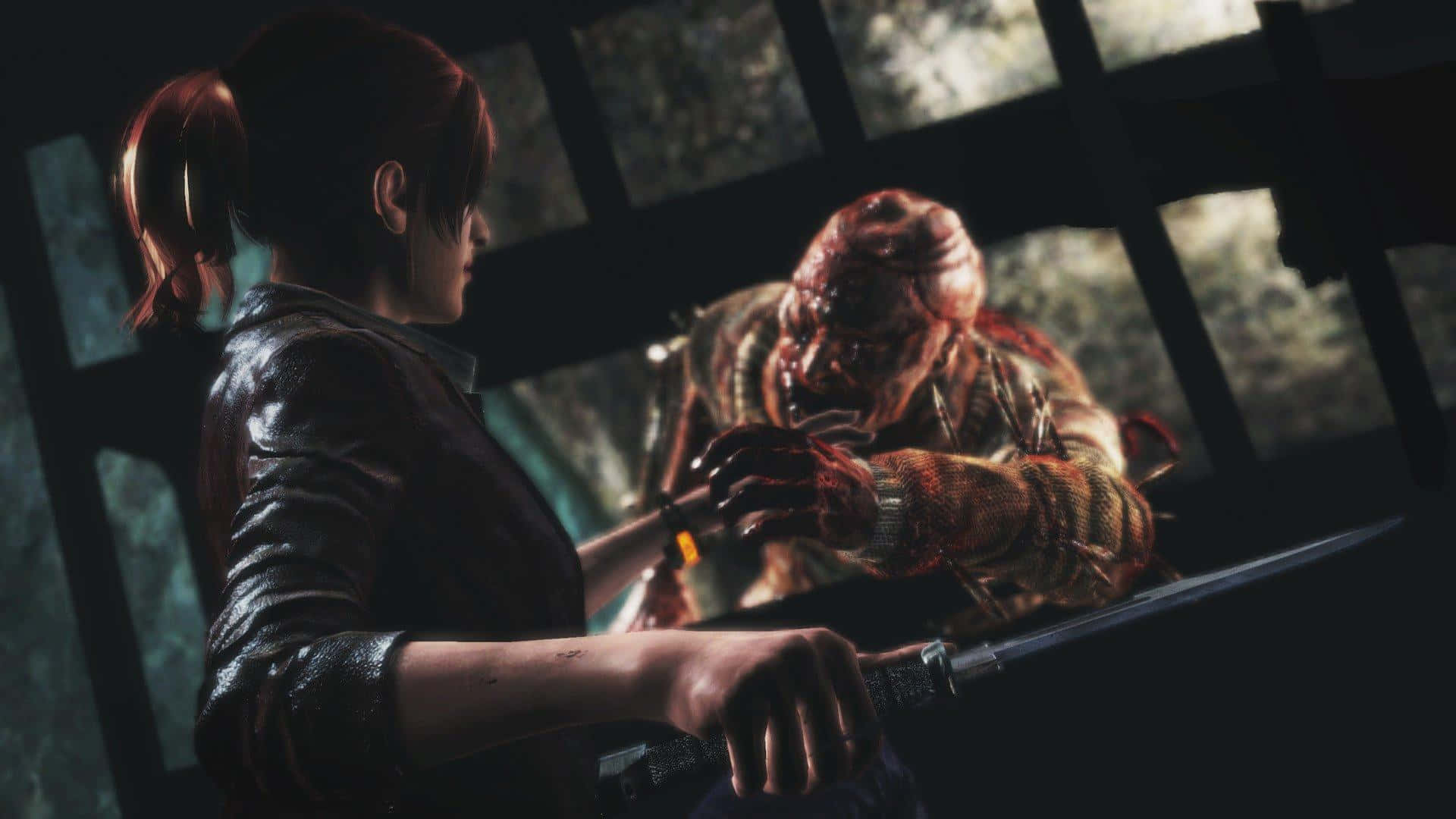 Resident Evil Revelations 2, red hair, ponytail, Full HD Desktop Wallpaper