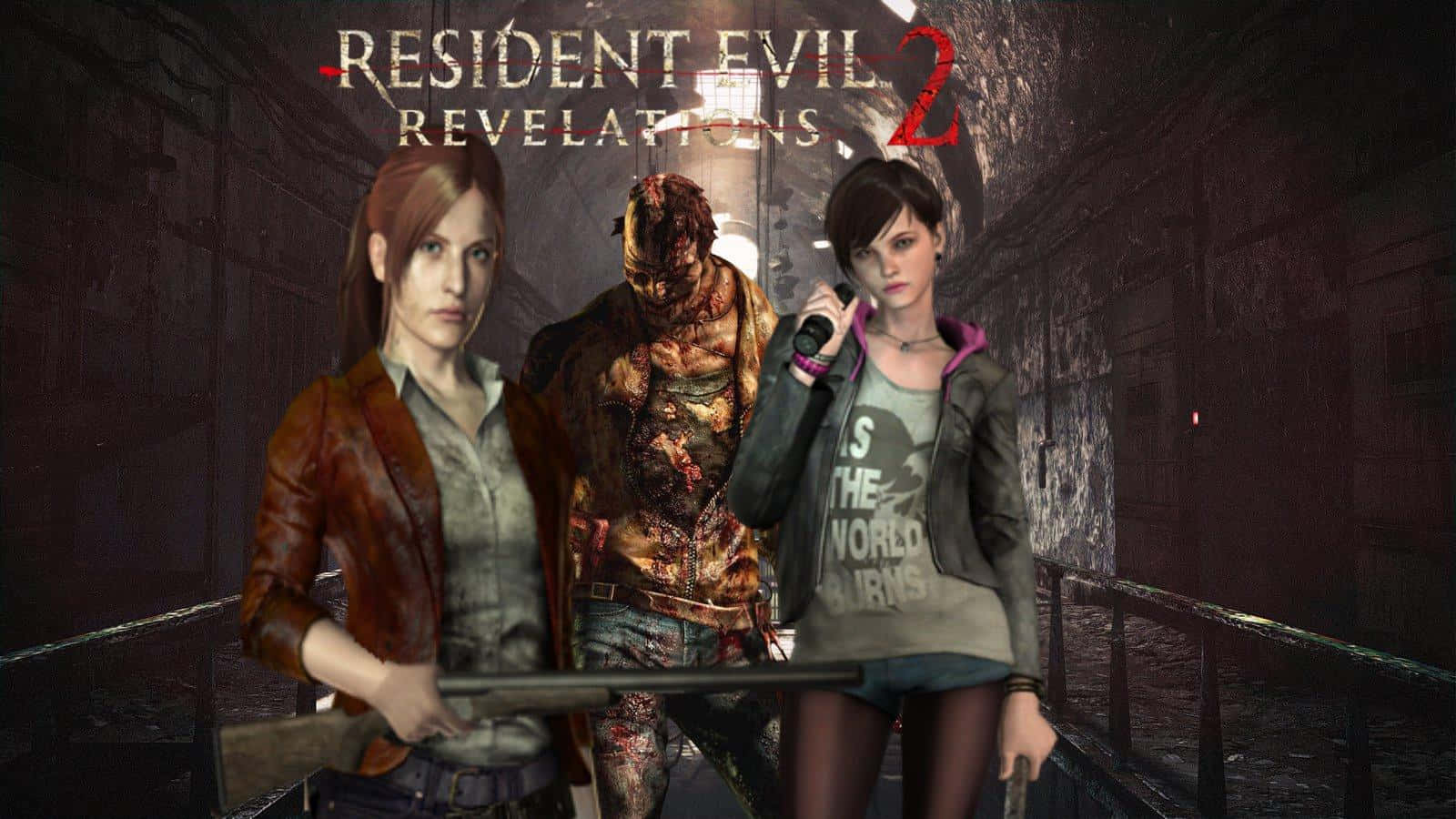 Resident Evil Revelations 2, zombie, flooded urban corridor, HD Desktop Wallpaper