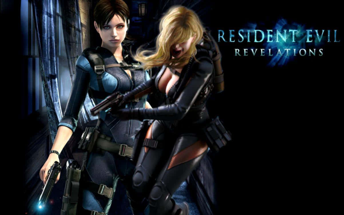 Resident Evil Revelations 2, female survivors, tactical gear, SD Desktop Wallpaper