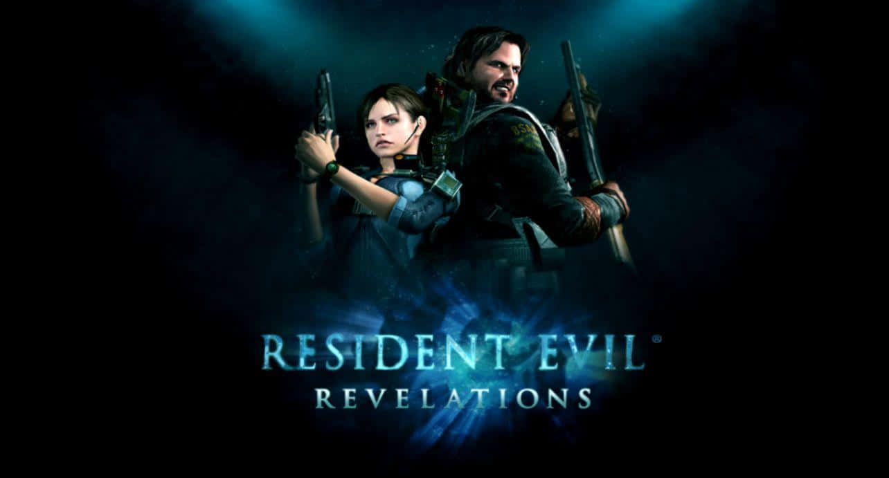Resident Evil Revelations 2, PC, dark blue-lit environment, HD Desktop Wallpaper