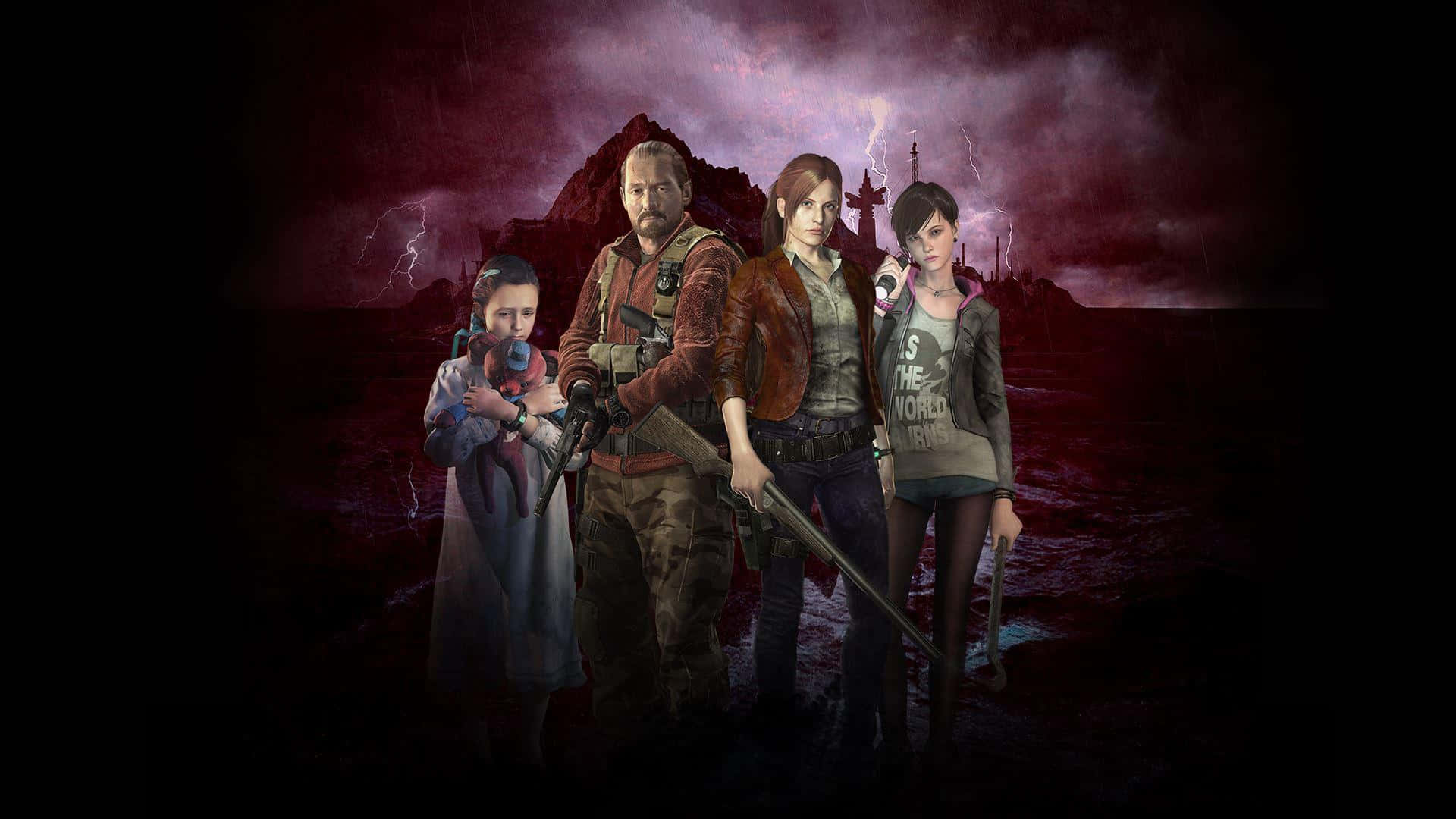 Resident Evil Revelations 2, remote island, stormy, Full HD Desktop Wallpaper