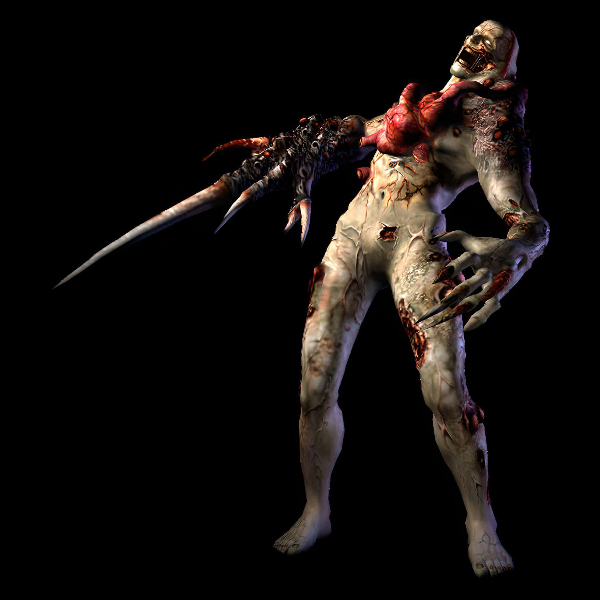 Tyrant, Resident Evil, grotesque, Full HD Desktop Wallpaper