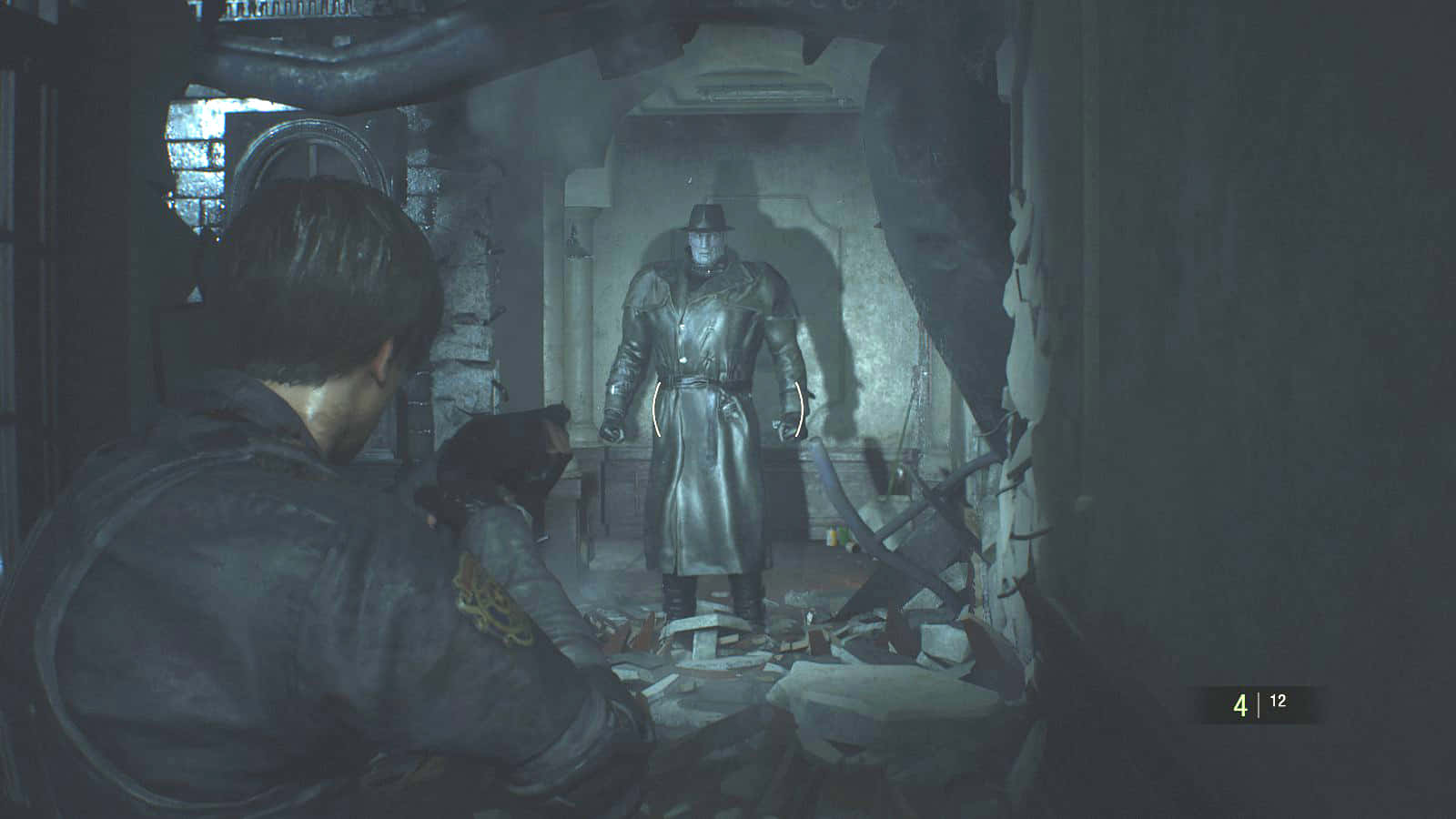 Resident Evil Tyrant, dark coat, hat, HD Desktop Wallpaper