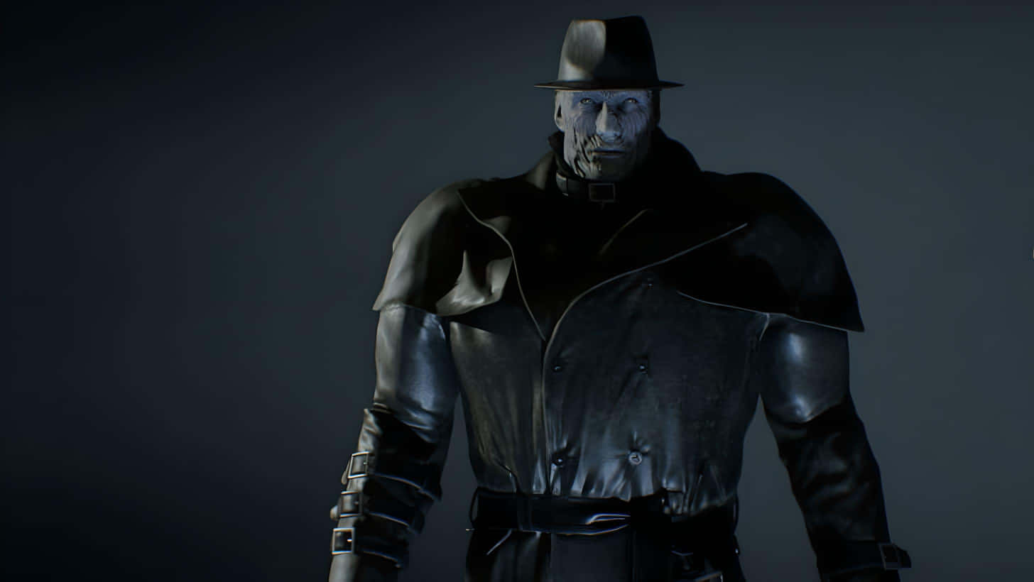 Tyrant, Resident Evil, black trench coat, HD Desktop Wallpaper