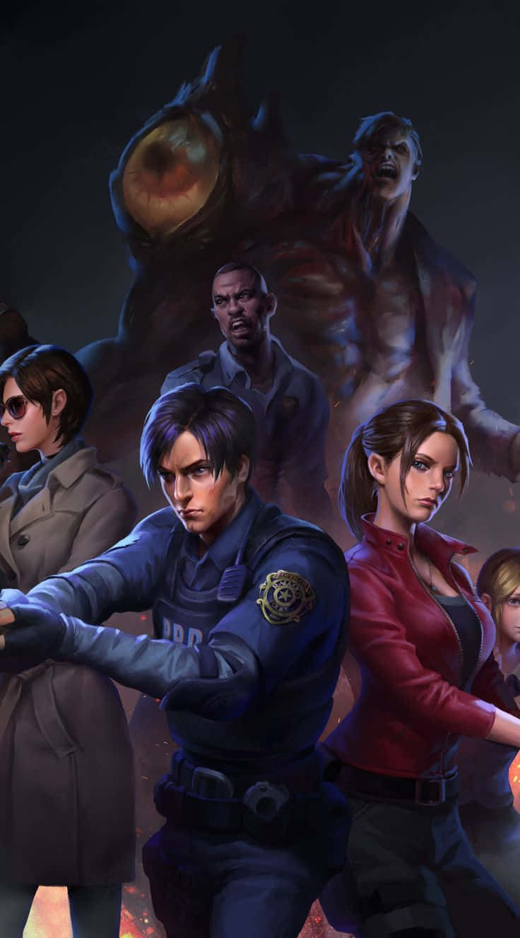 Resident Evil, Tyrant, zombies, HD Phone Wallpaper