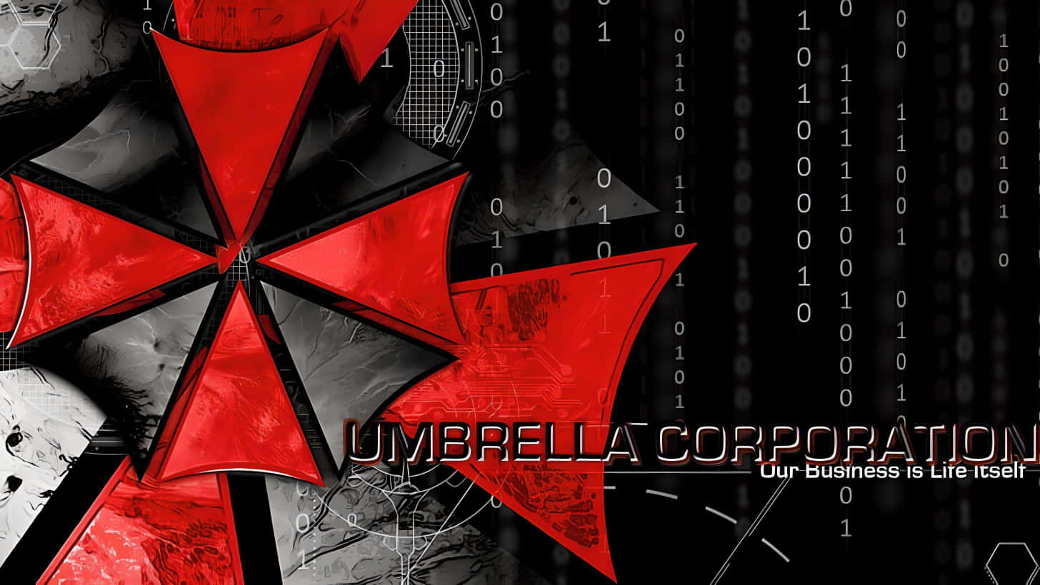 Umbrella Corporation, Resident Evil, red, HD Desktop Wallpaper