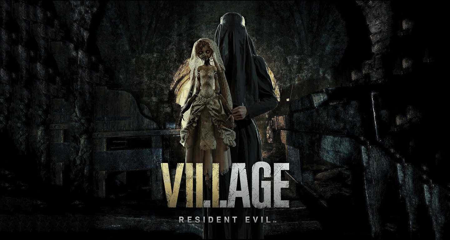 Resident Evil Village, hooded figure, decaying doll, HD Desktop Wallpaper