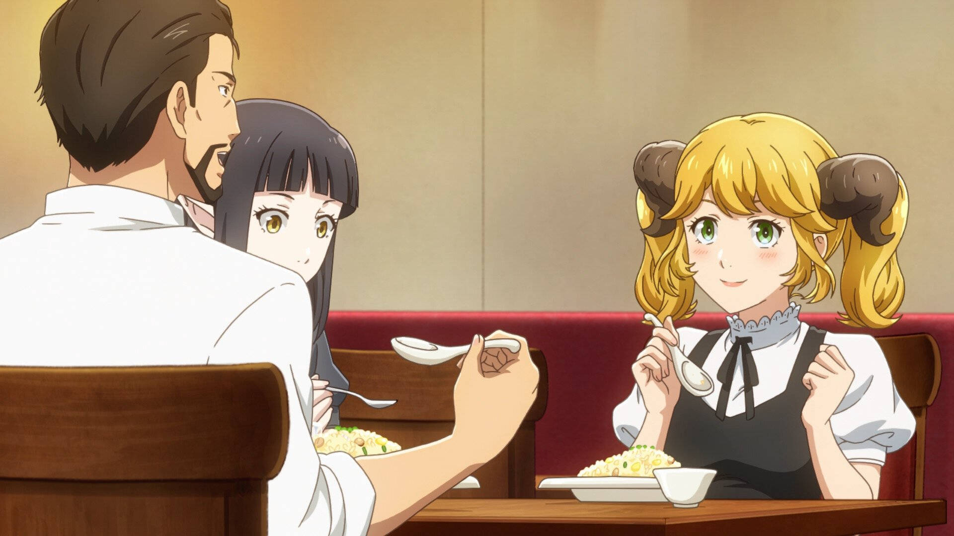 Restaurant to another world, fantasy anime, anime characters, Full HD Desktop Wallpaper