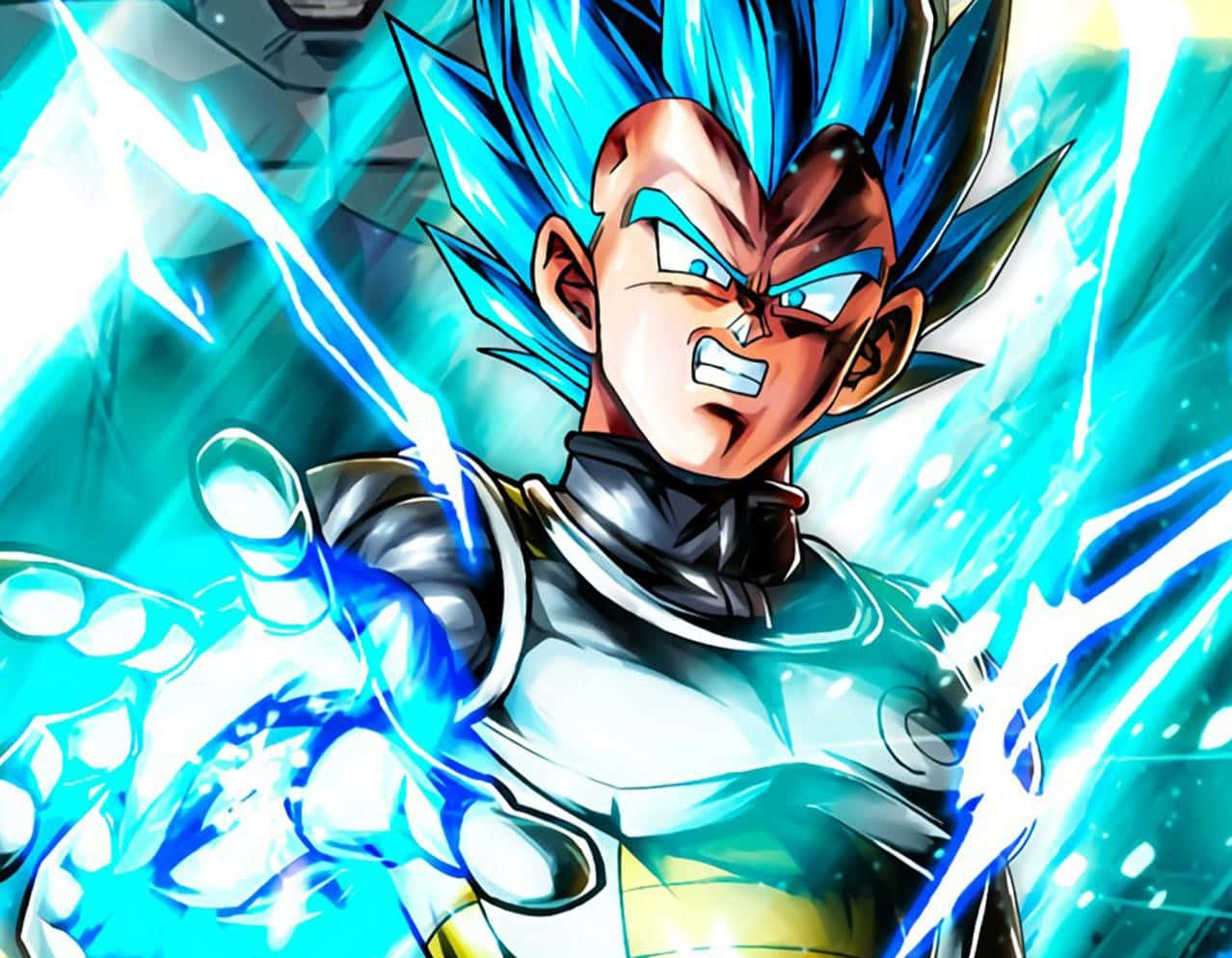 Resurrection F, blue-haired anime warrior, armor, SD Desktop Wallpaper