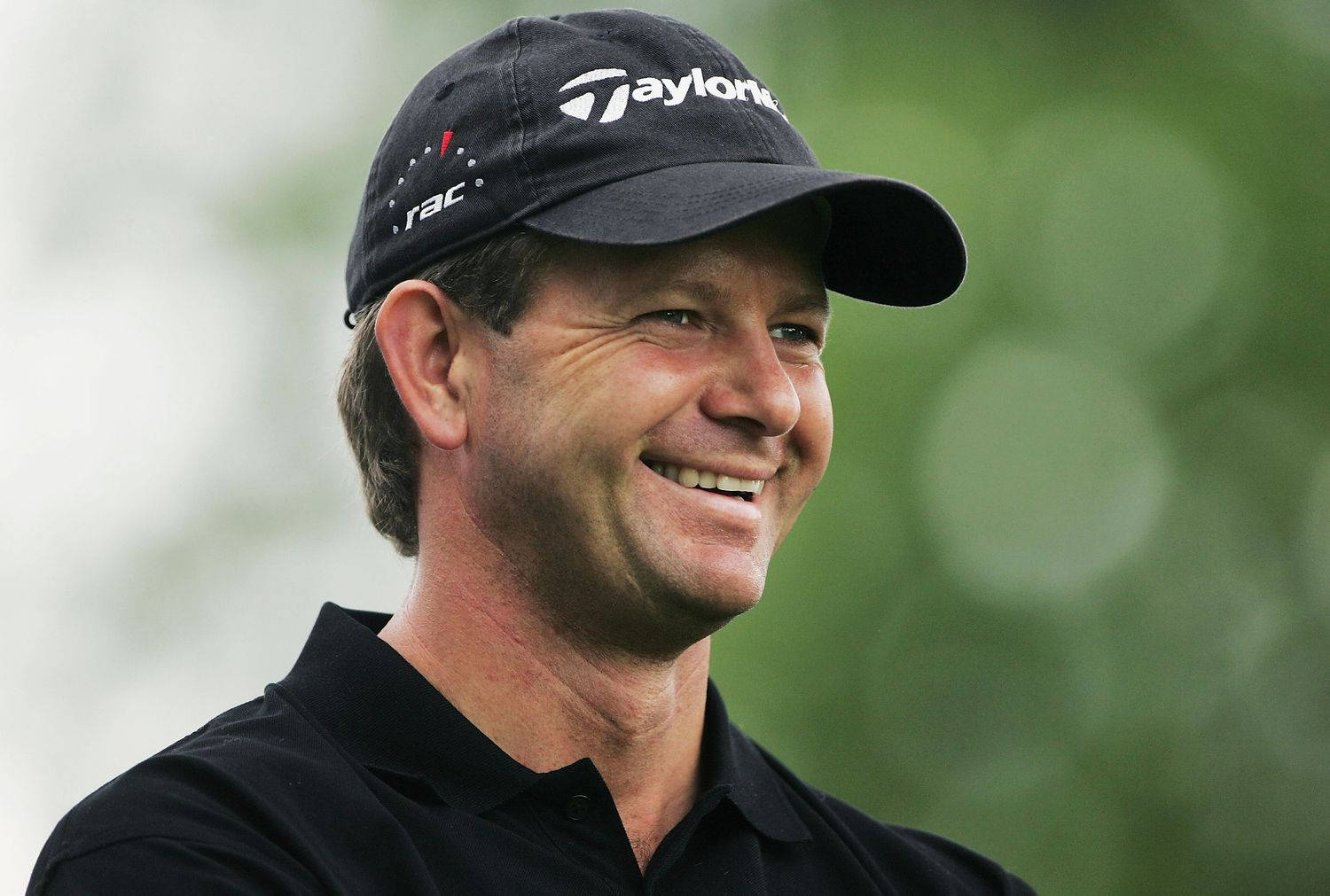 Retief Goosen, black cap, polo shirt, HD Desktop Wallpaper