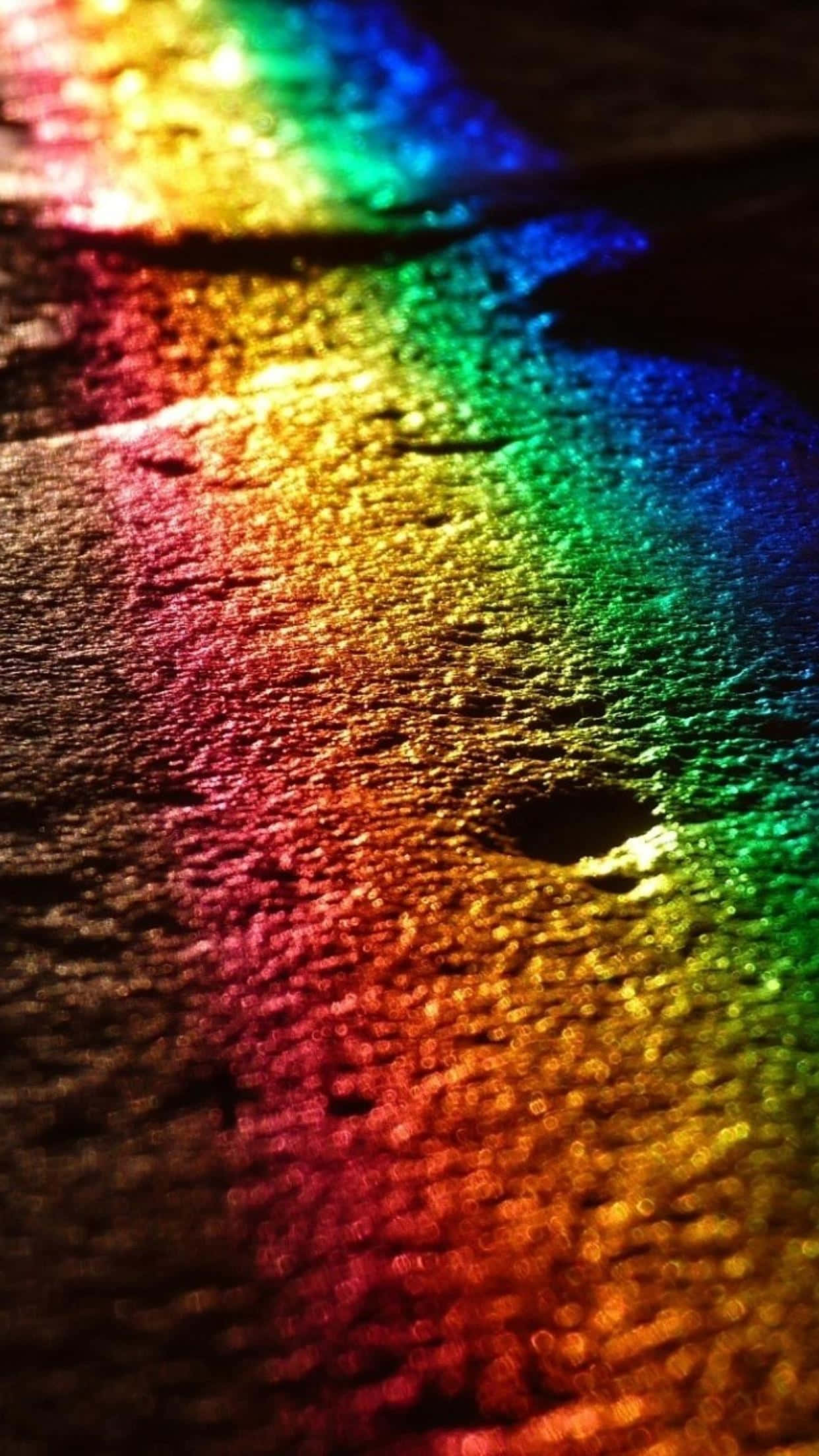 Retina Display, 1242 x 2208, vibrant rainbow light streaks, Full HD Phone Wallpaper
