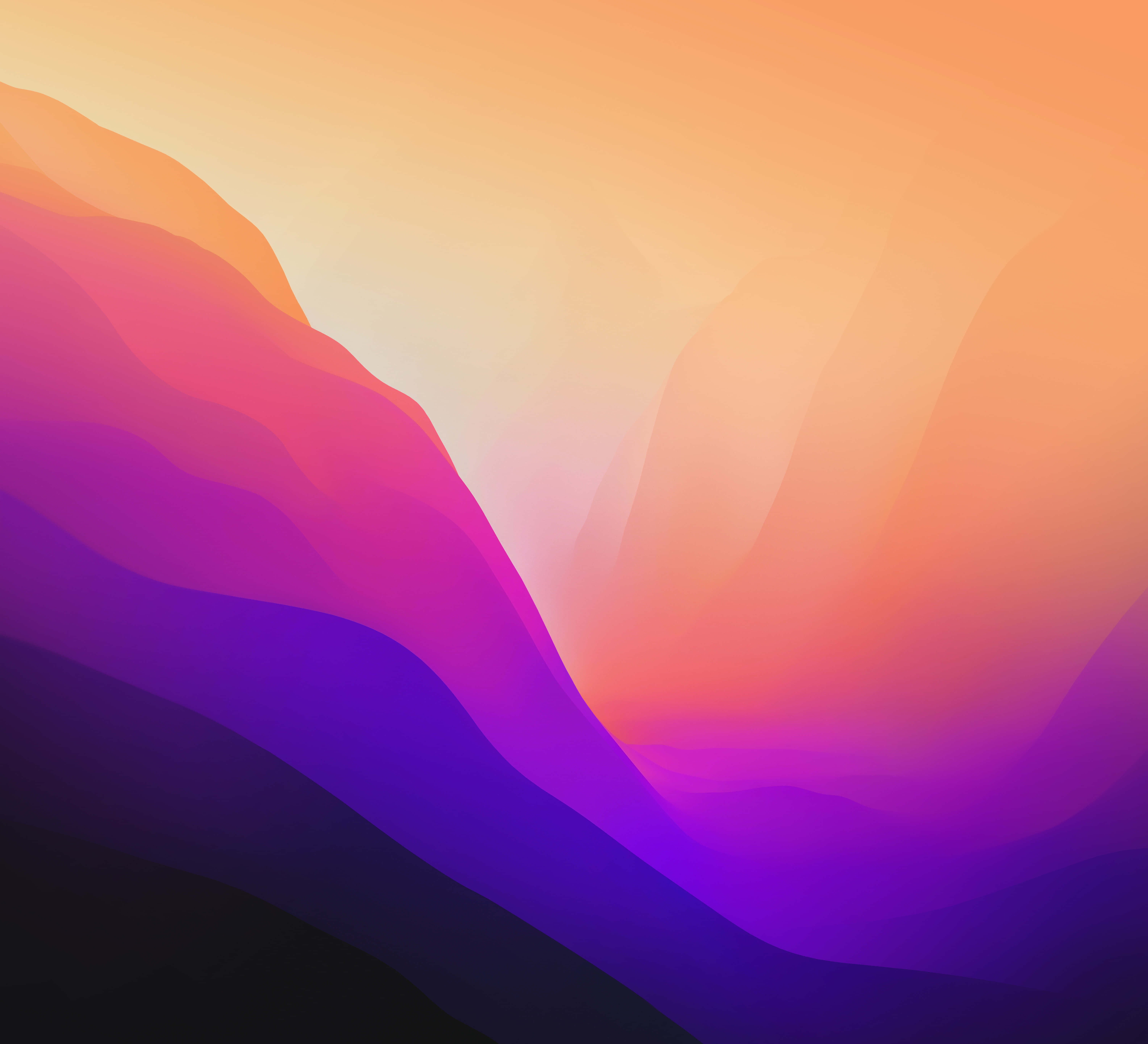4K Retina Display, orange, pink, 5K Desktop Wallpaper