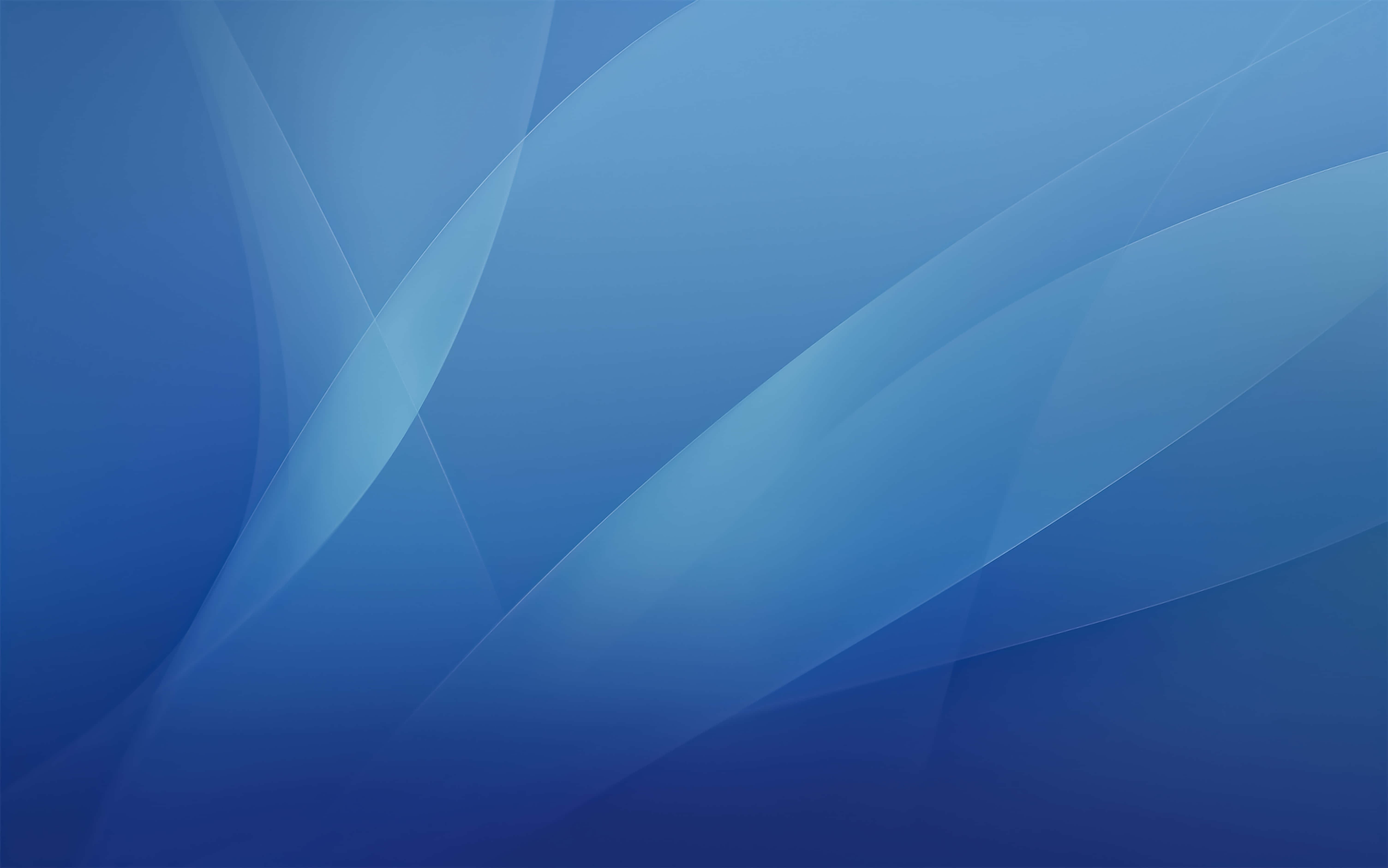 4K Retina Display, blue abstract waves, gradient hues, 5K Desktop Wallpaper