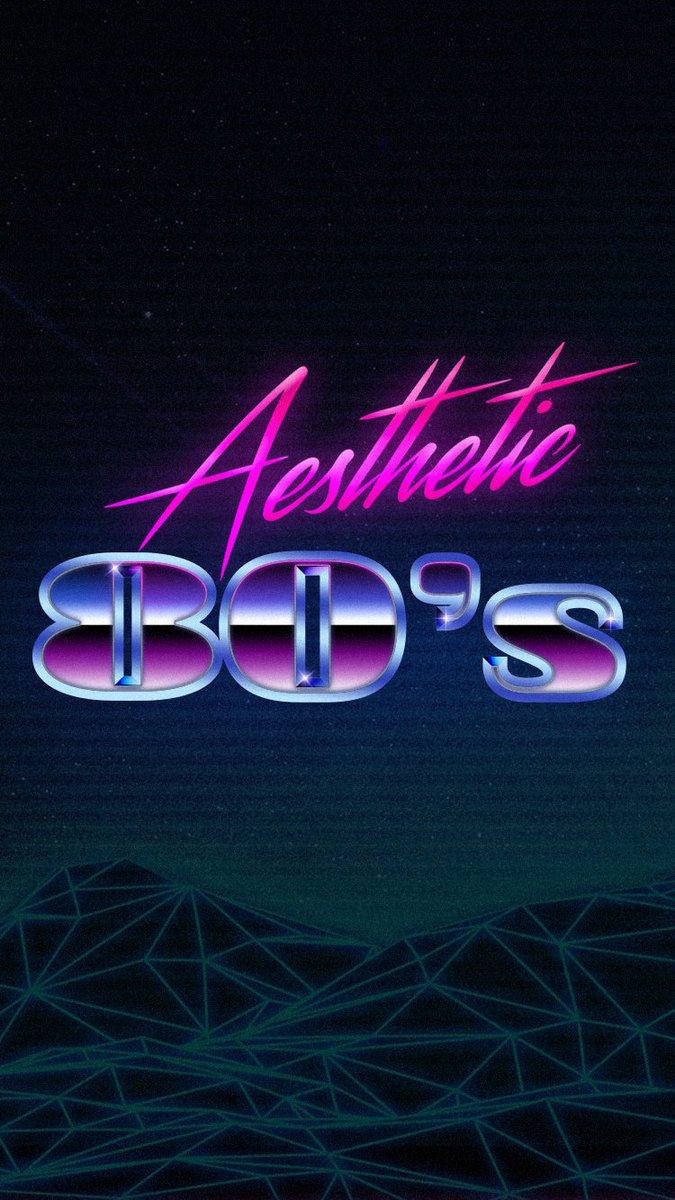 80s, neon pink, blue, SD Phone Wallpaper