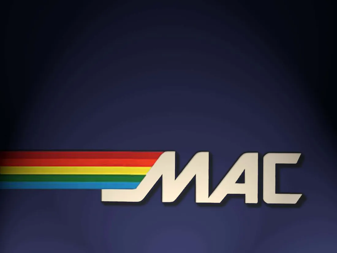 Retro Apple Logo