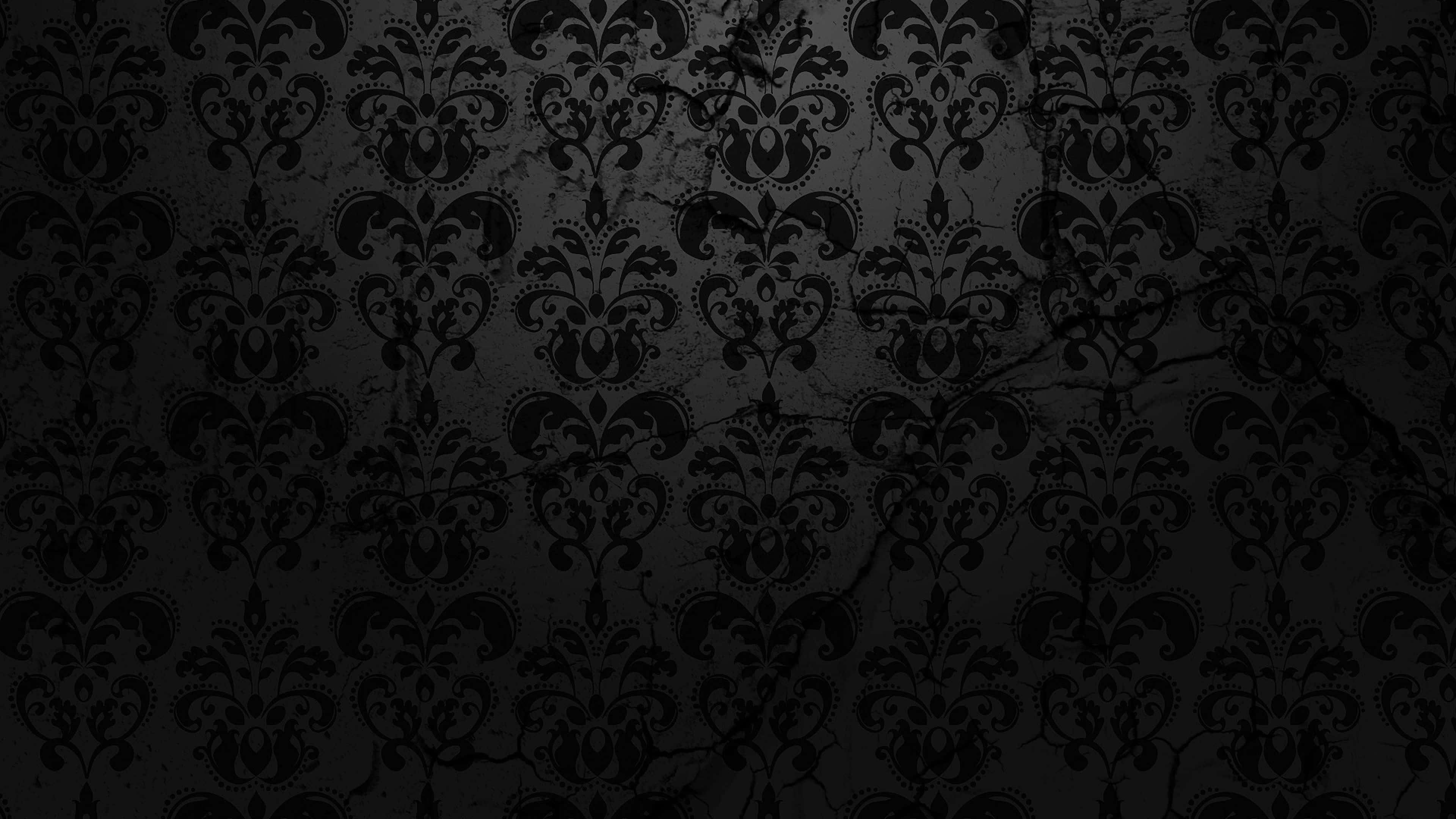 damask, cracked texture, faded ornate patterns, 4K Desktop Wallpaper