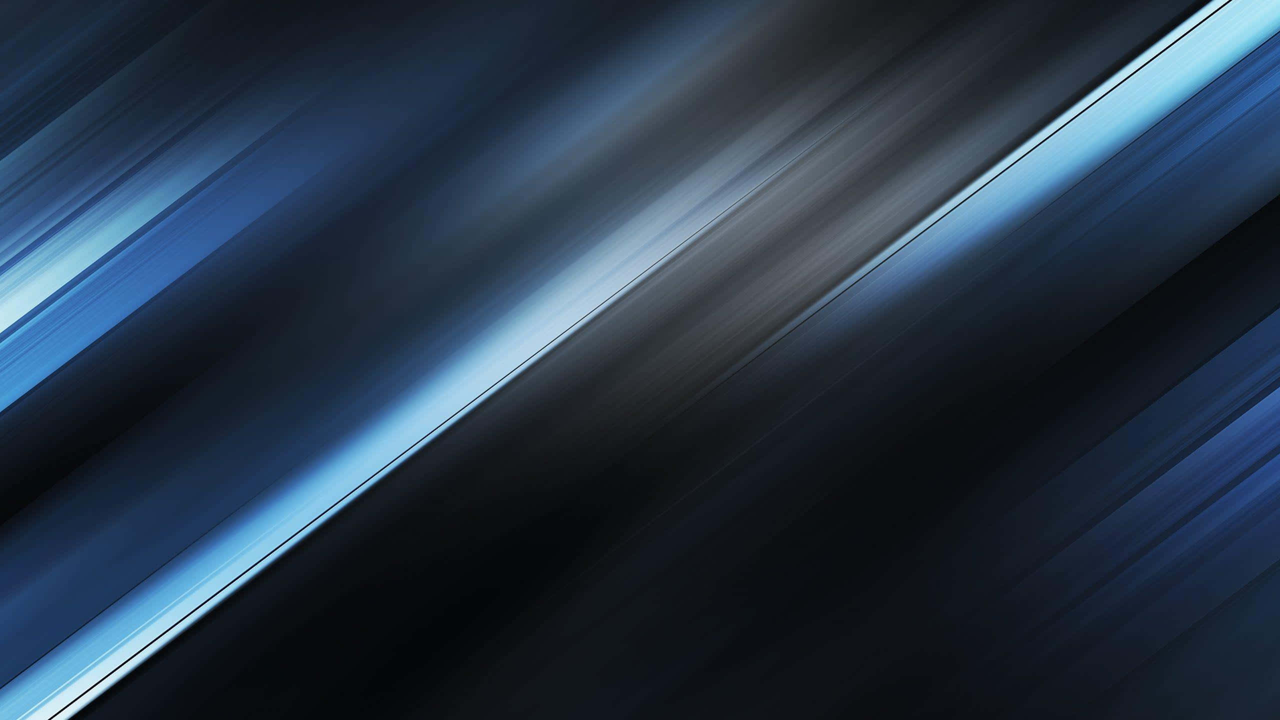 Steel Blue, electric blue, deep black, 2K Desktop Wallpaper