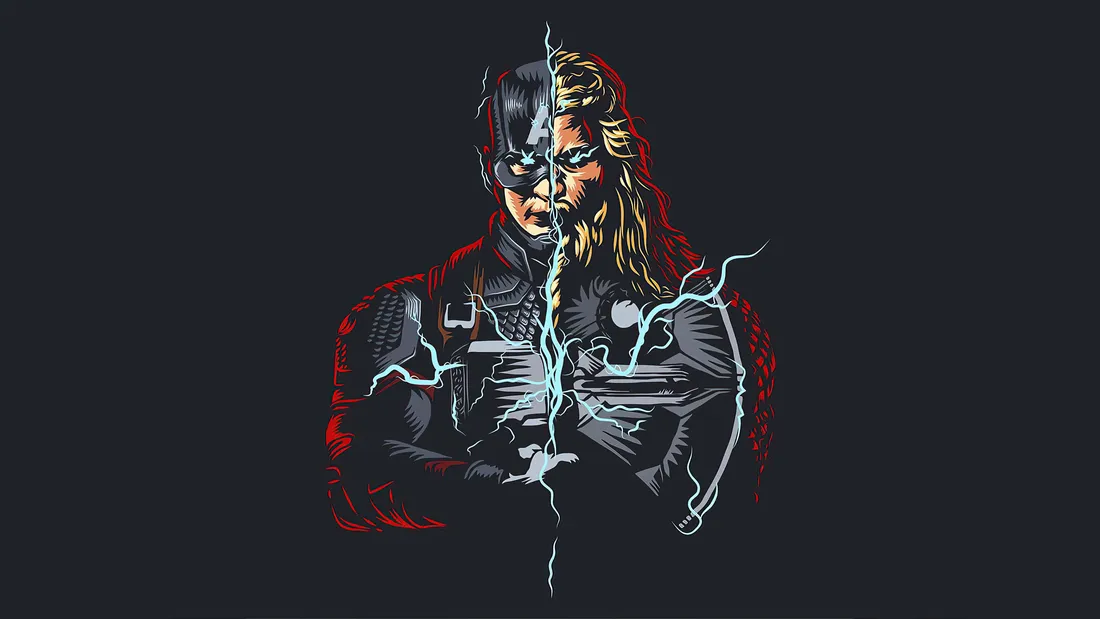 Retro Captain America