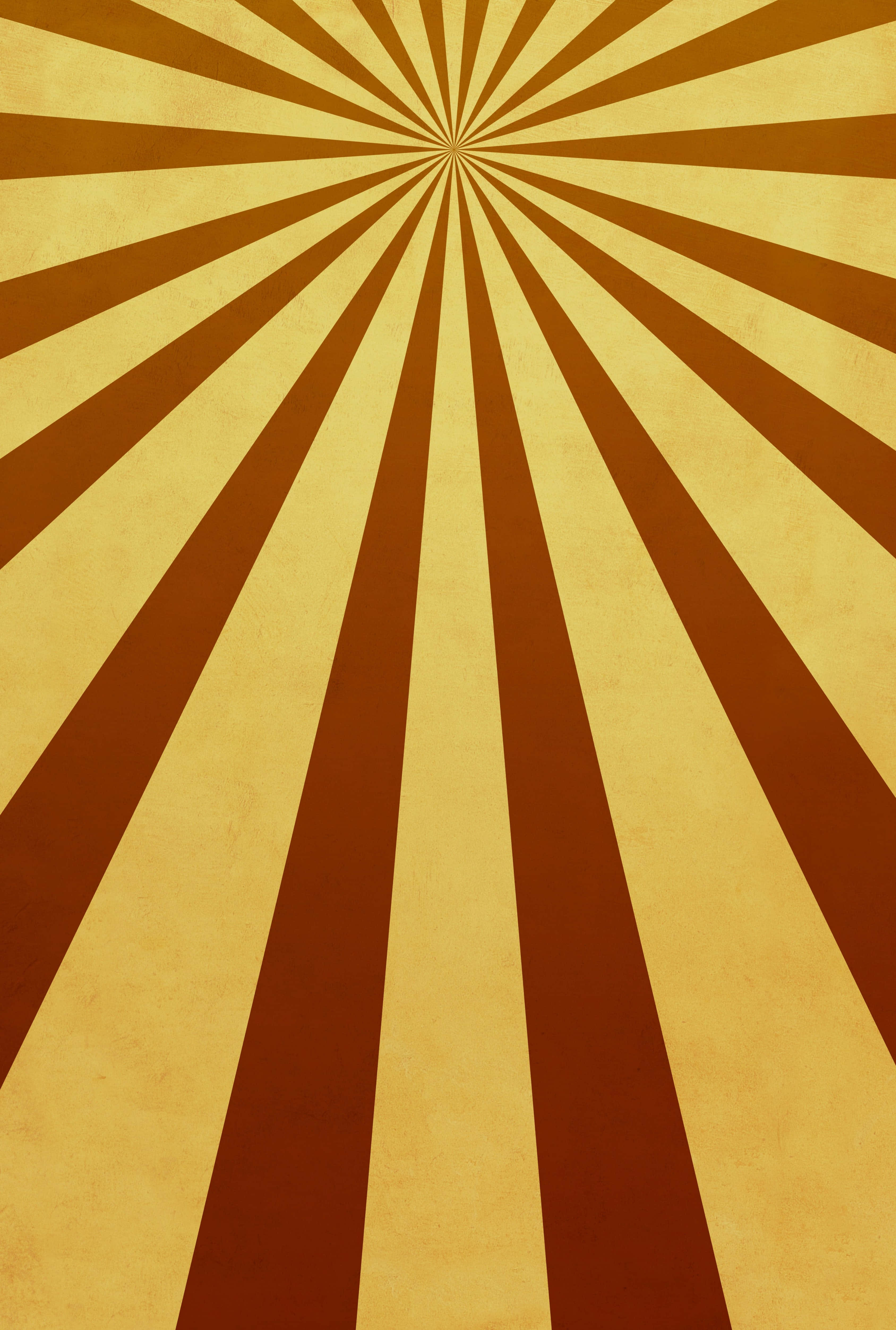retro sunburst background, warm brown, gold, 4K Phone Wallpaper