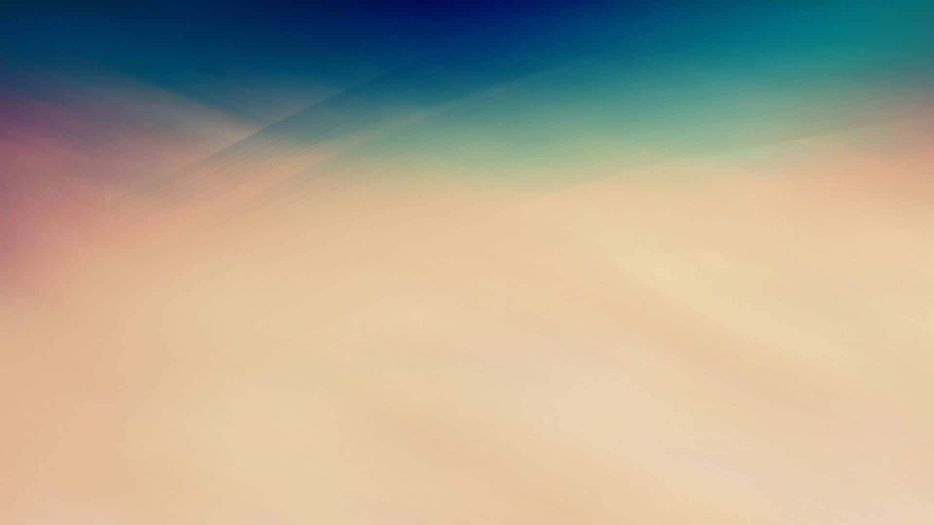 retro gradient, deep blue teal, soft peach, Full HD Desktop Wallpaper