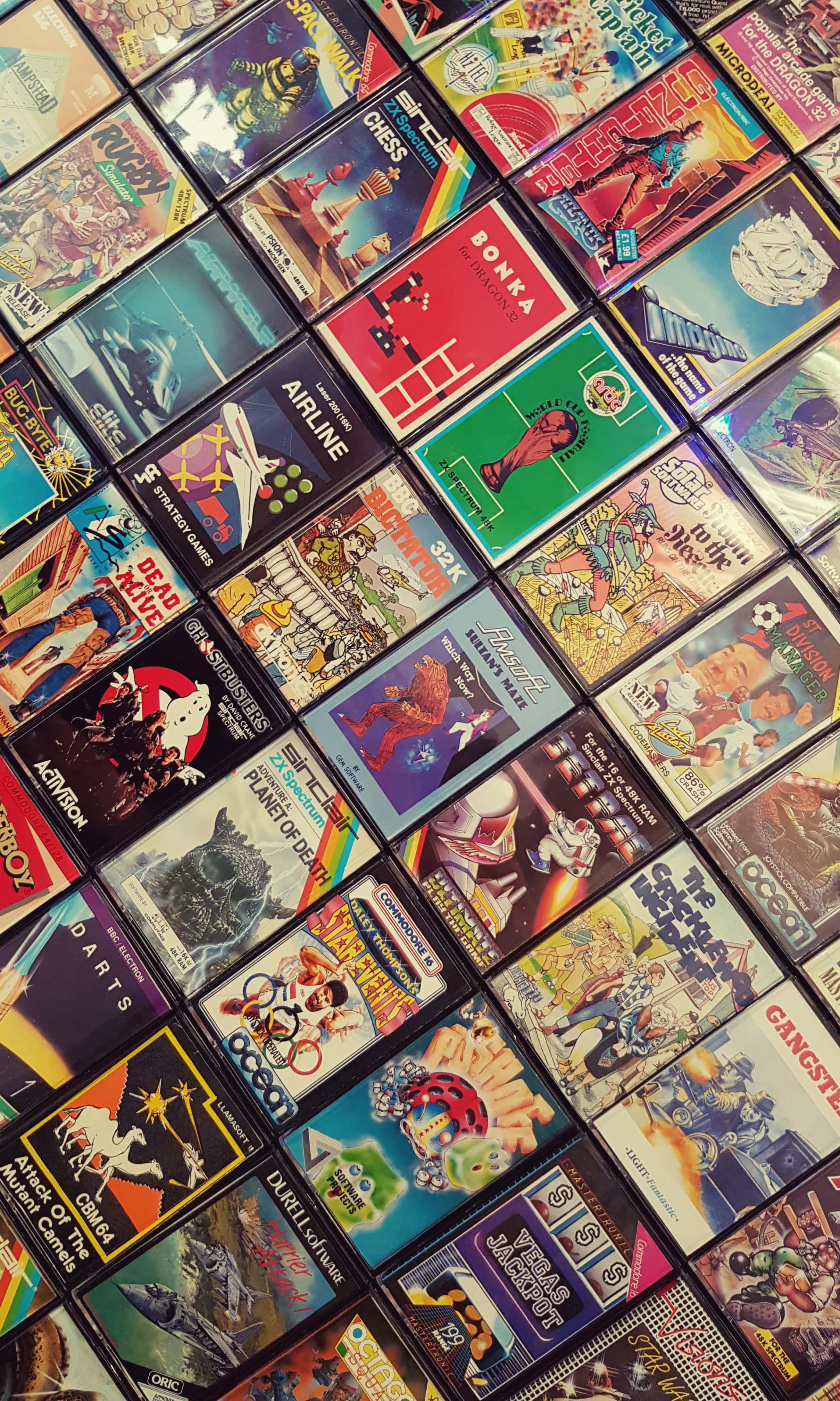 Retro Game, video game cartridges, vintage video game cartridges, 4K Phone Wallpaper