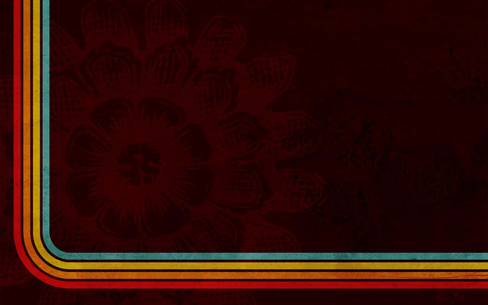 vintage grunge aesthetic, dark red, faded floral patterns, HD Desktop Wallpaper