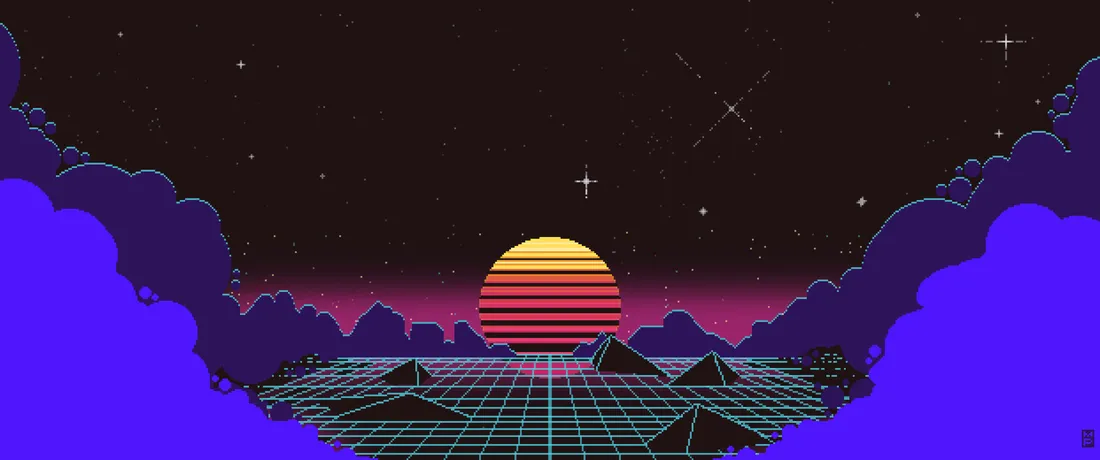 Retro Sunset