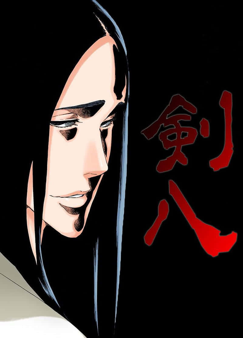 Retsu Unohana, 4th Division of the Gotei 13, long black hair, SD Phone Wallpaper