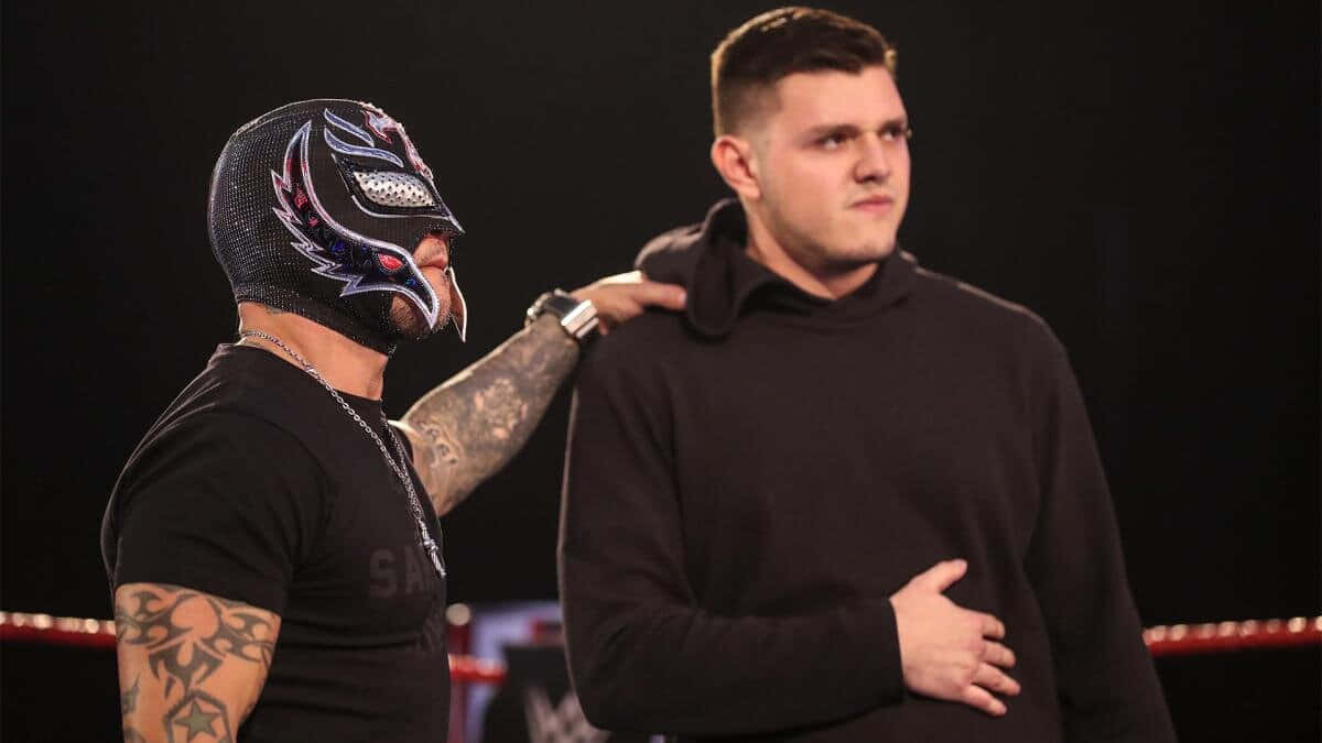 Rey Mysterio, masked luchador, tattoos, SD Desktop Wallpaper