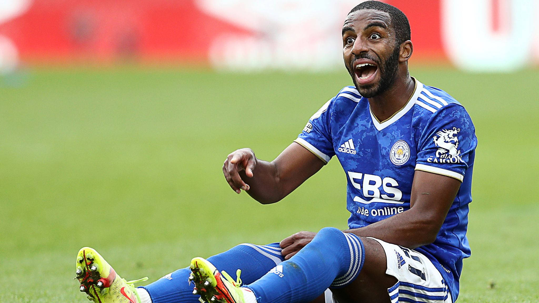 Ricardo Pereira, blue kit, grass, Full HD Desktop Wallpaper
