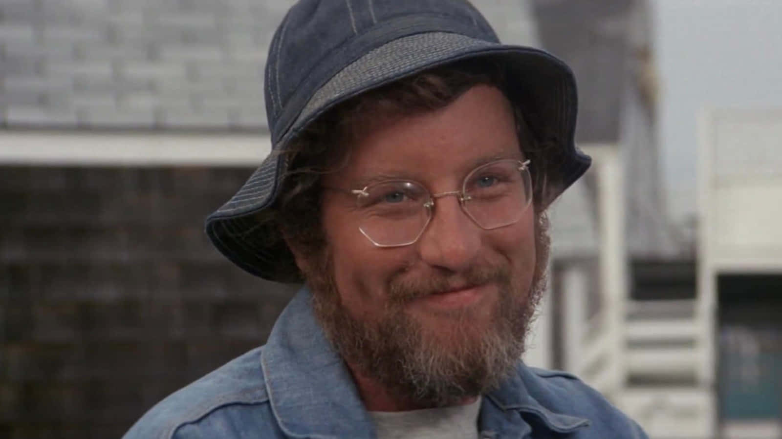 Richard Dreyfuss, denim bucket hat, glasses, HD Desktop Wallpaper