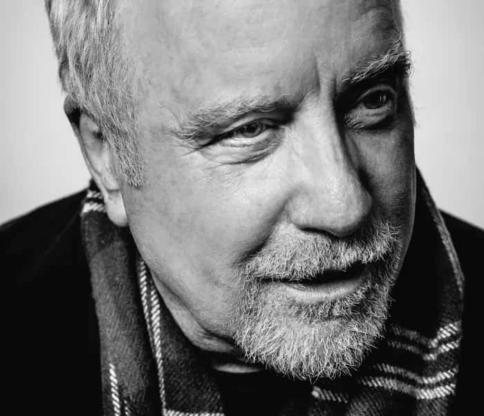 Richard Dreyfuss, black and white portrait, older man, SD Desktop Wallpaper