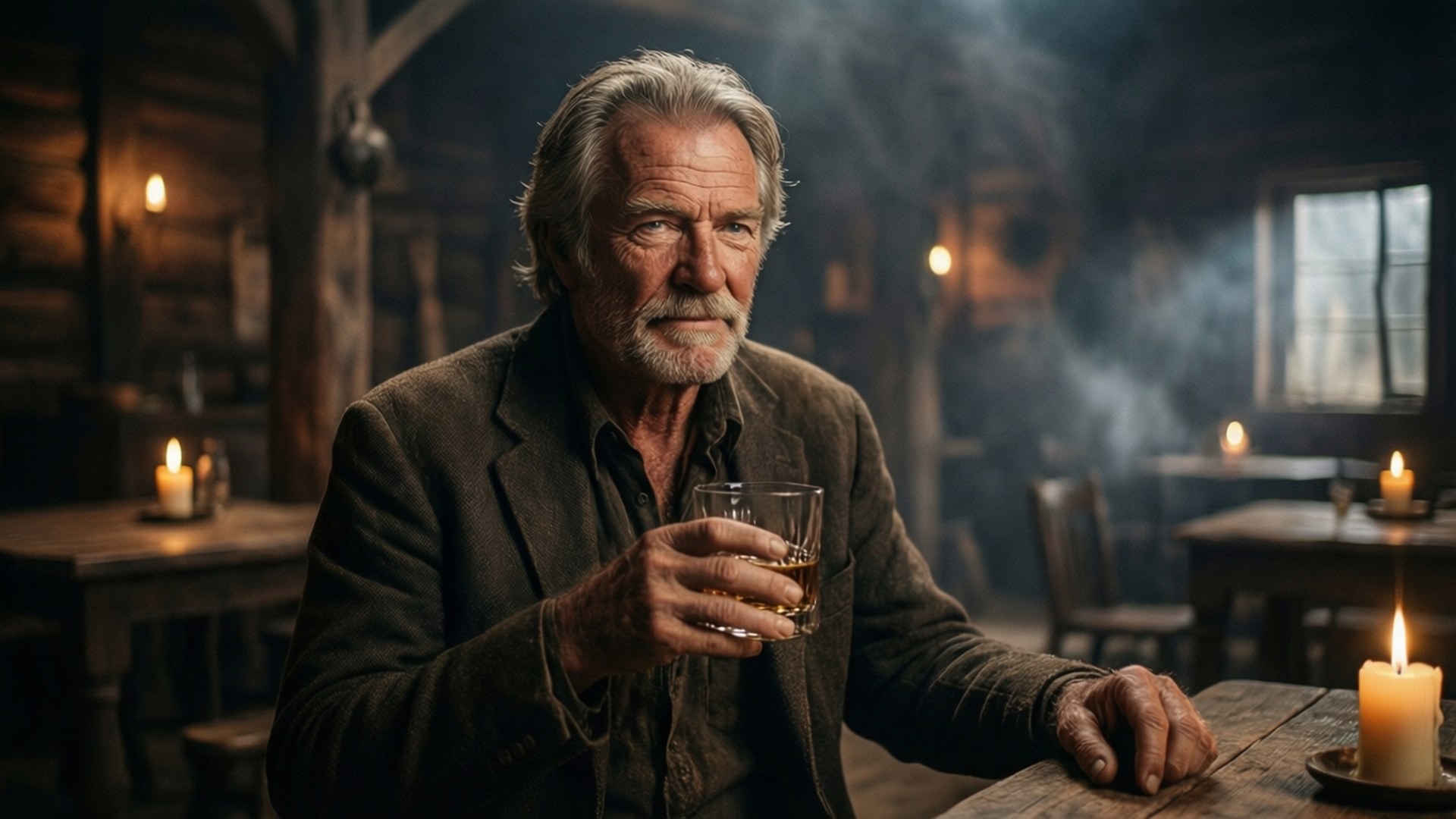 Richard Farnsworth, saloon, whiskey, Full HD Desktop Wallpaper