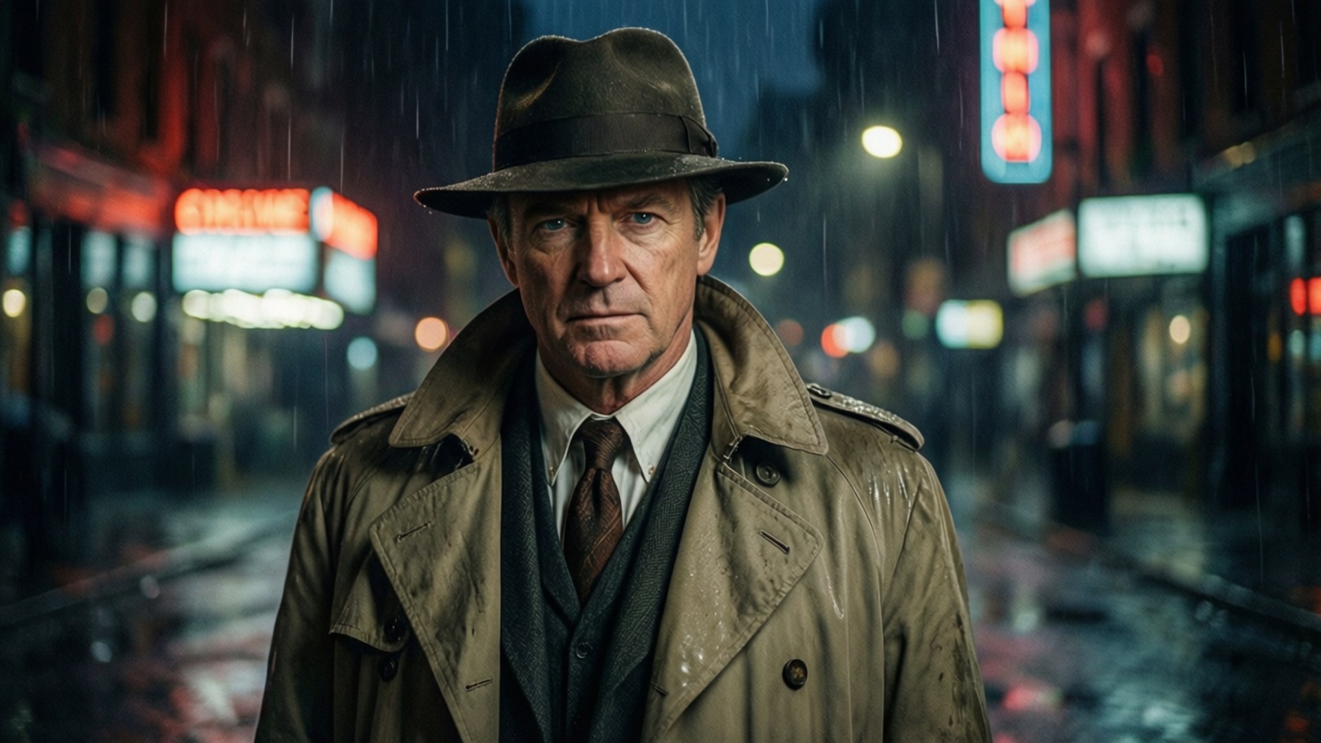 Richard Roxburgh, noir detective, film noir, Full HD Desktop Wallpaper