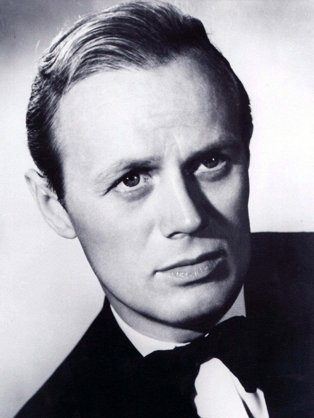 Richard Widmark, tuxedo, black and white portrait, HD Phone Wallpaper
