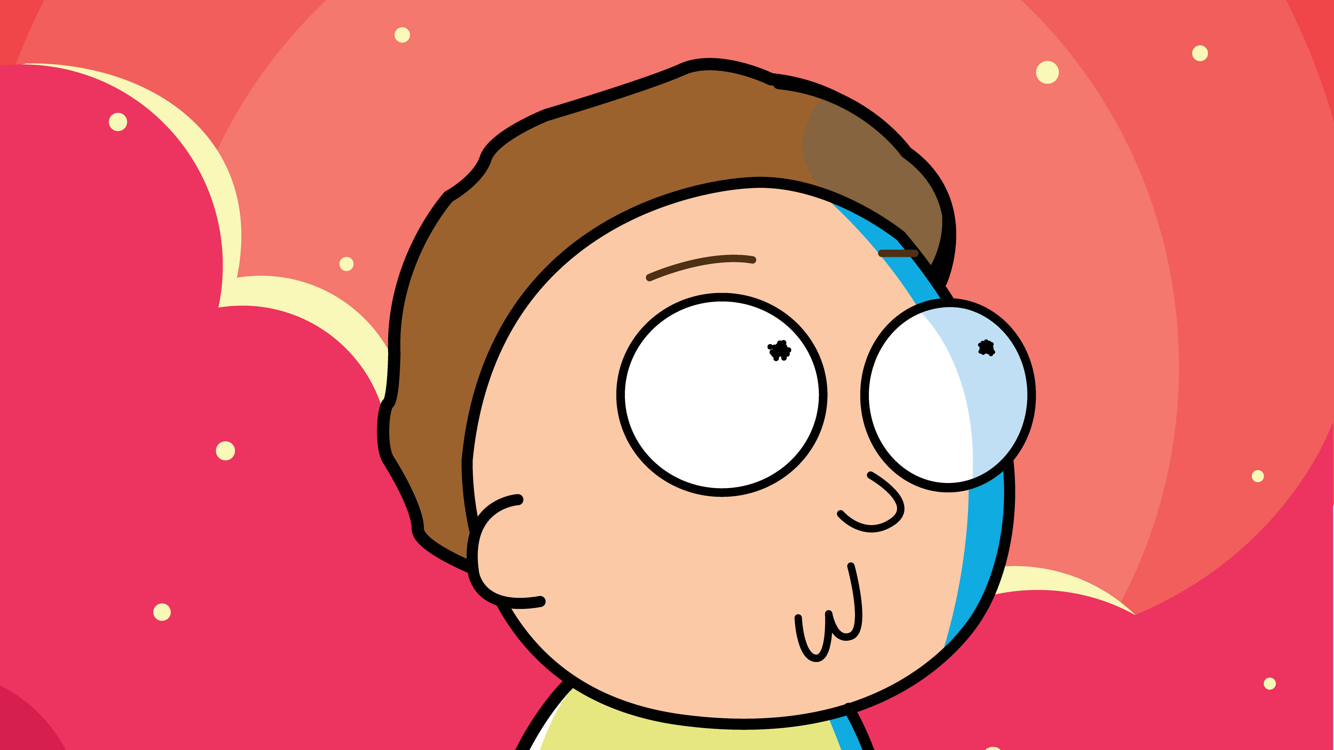 Rick And Morty, PC 4K, dumbfounded expression, 4K Desktop Wallpaper