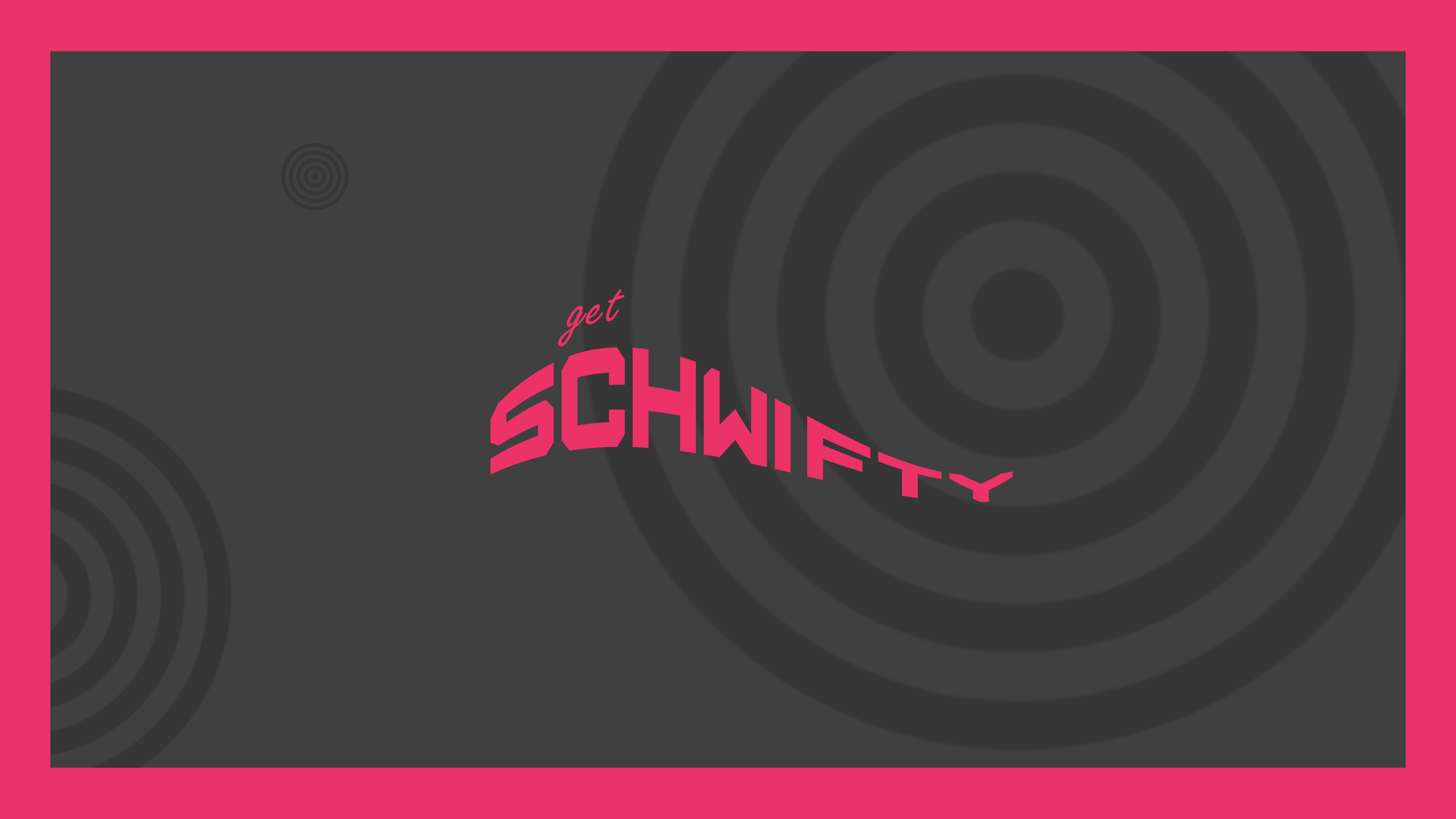 Rick And Morty, get SCHWIFTY, pink text, 4K Desktop Wallpaper