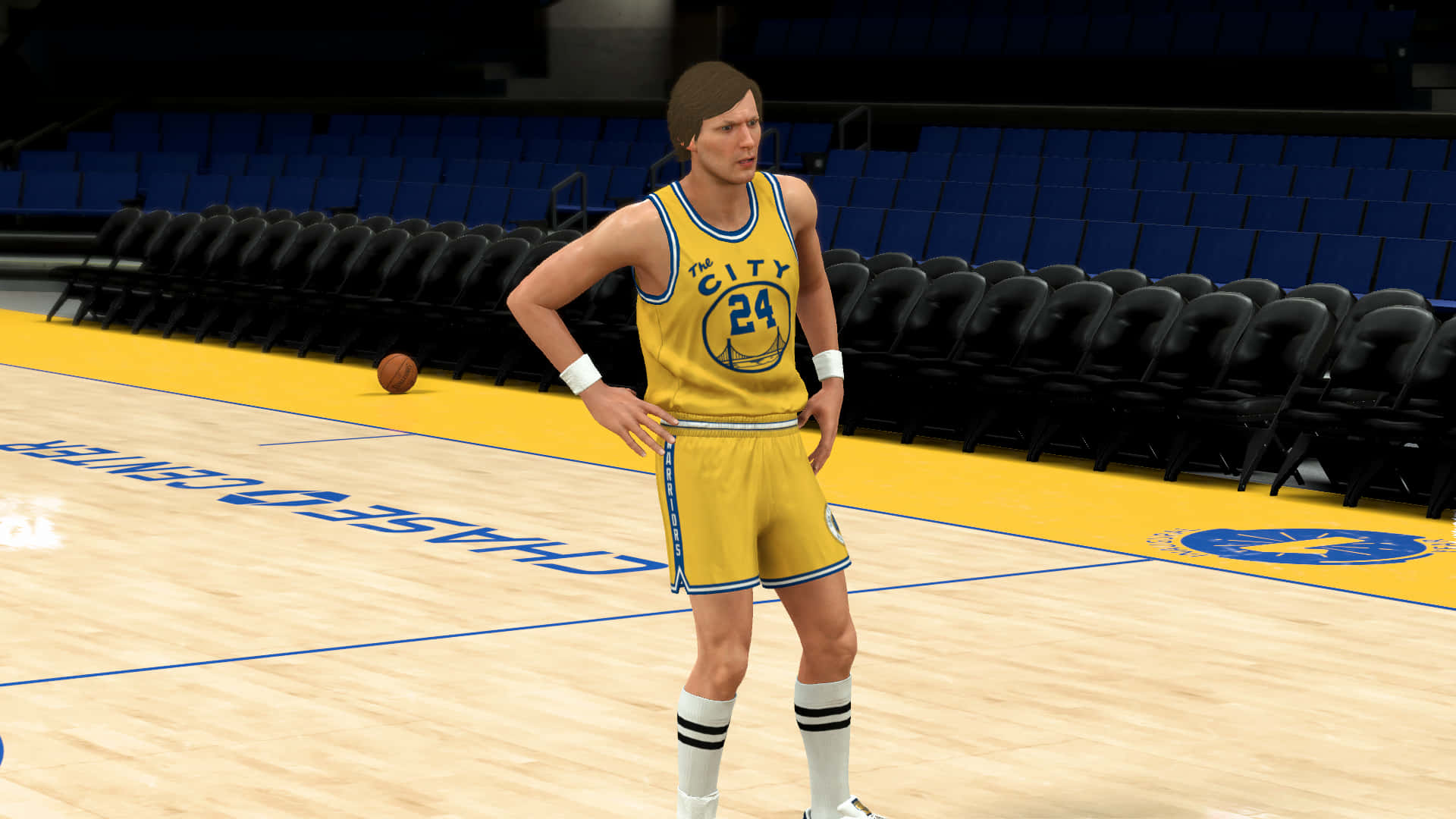 The City No. 24, Rick Barry, NBA 2k, Full HD Desktop Wallpaper