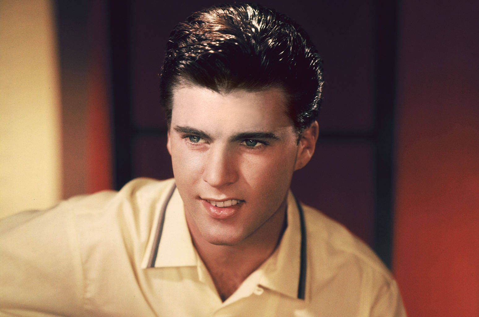 Rick Nelson, American Singer, pale yellow polo shirt, HD Desktop Wallpaper