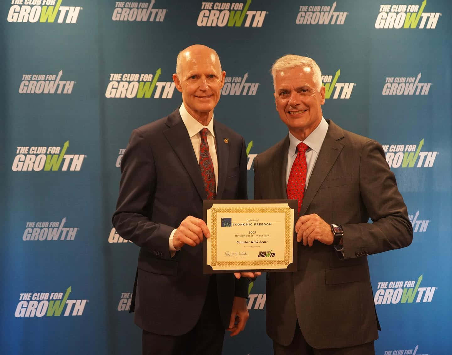 Rick Scott, award certificate, formal event, HD Desktop Wallpaper