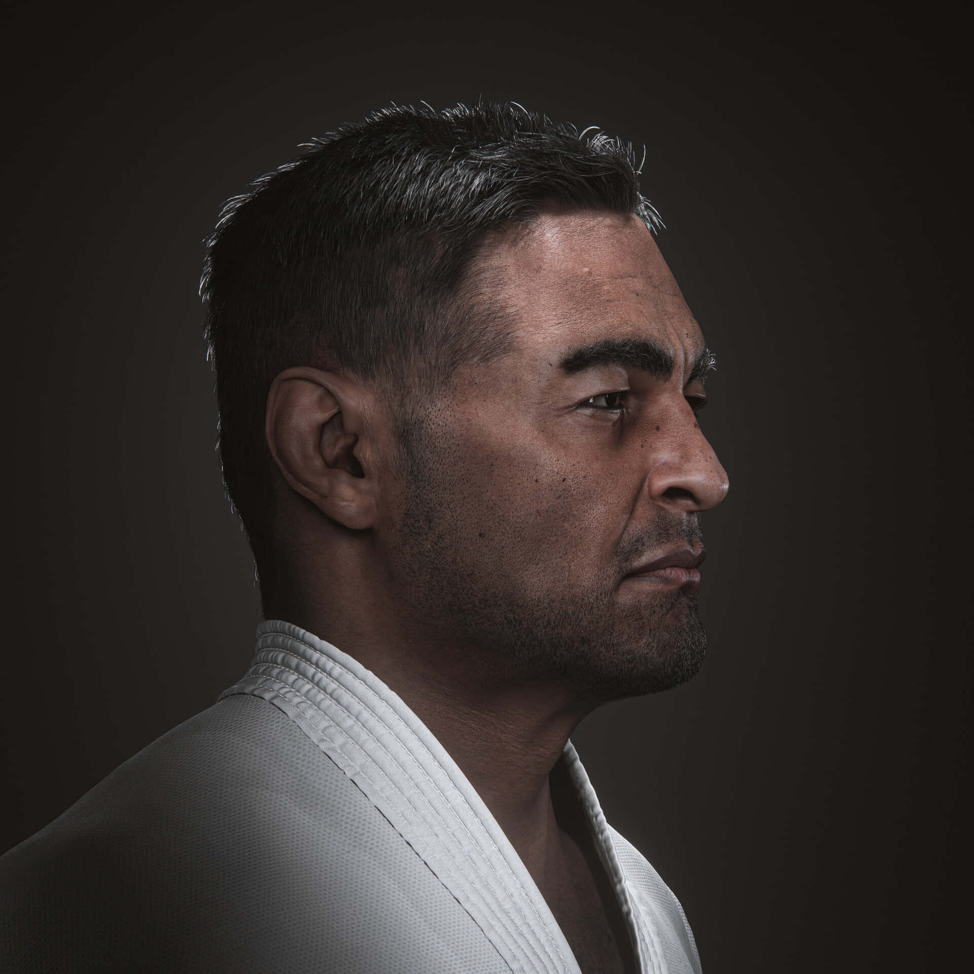 Rickson Gracie, white gi, judoka, Full HD Desktop Wallpaper
