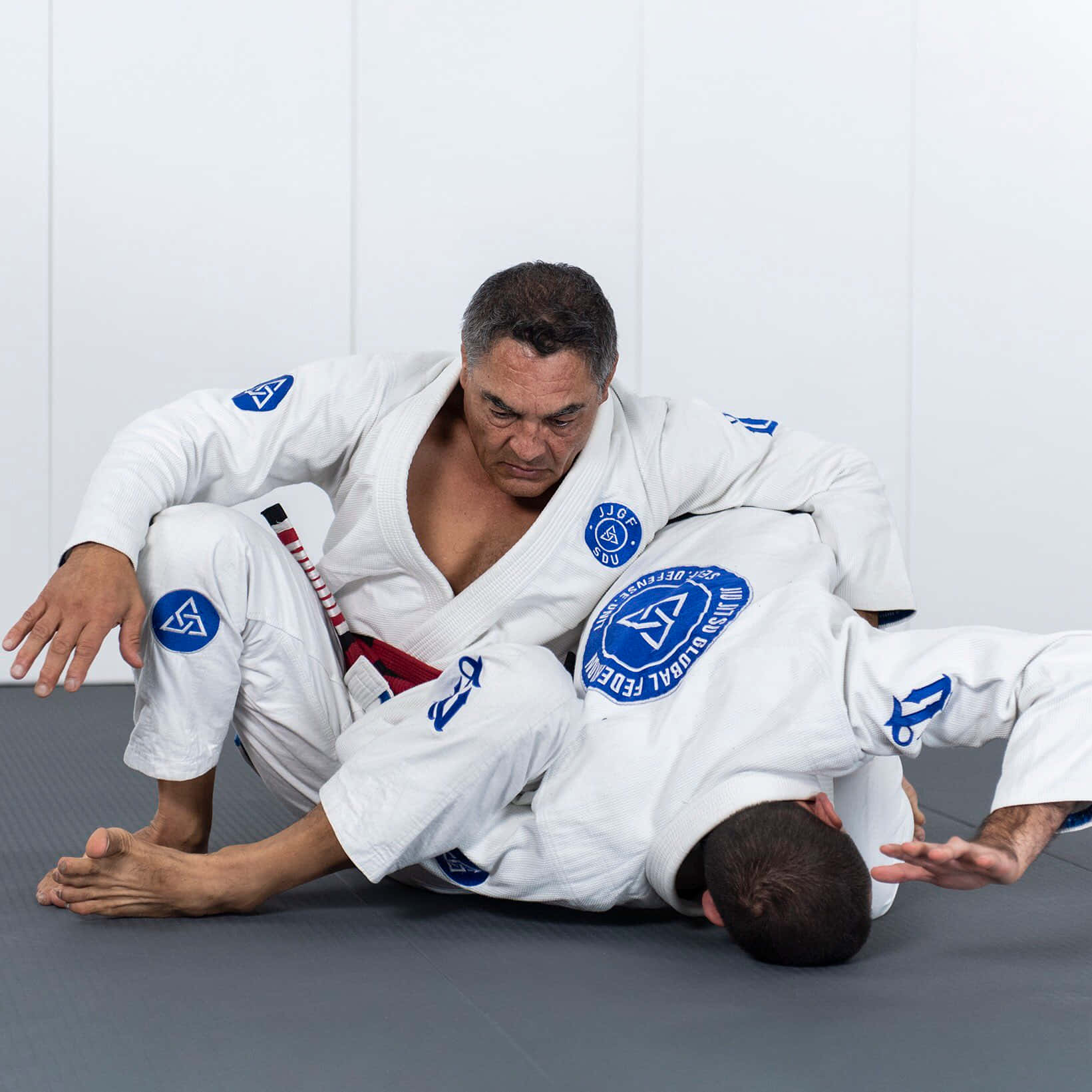 Rickson Gracie, B J J, white Brazilian jiu-jitsu gis, HD Desktop Wallpaper