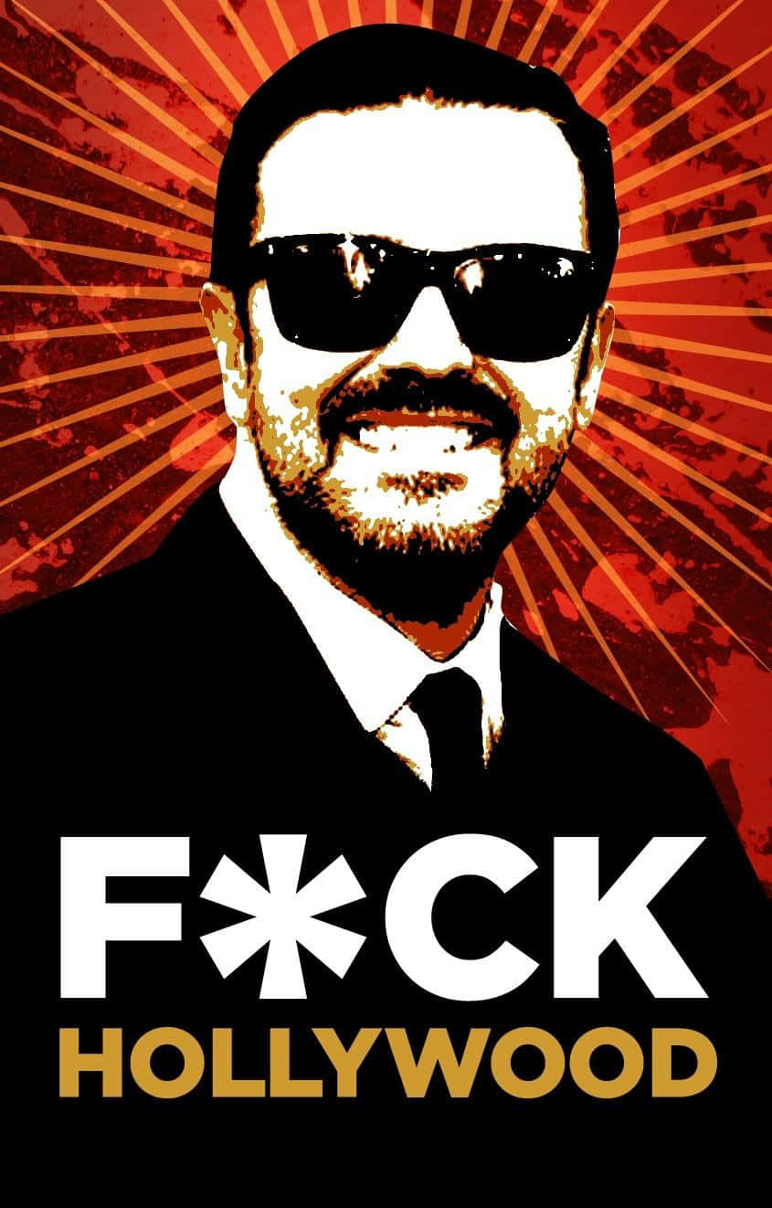 Ricky Gervais, sunglasses, suit, HD Phone Wallpaper