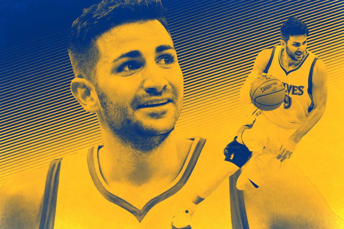 Ricky Rubio, yellow and blue jersey, basketball player, SD Desktop Wallpaper