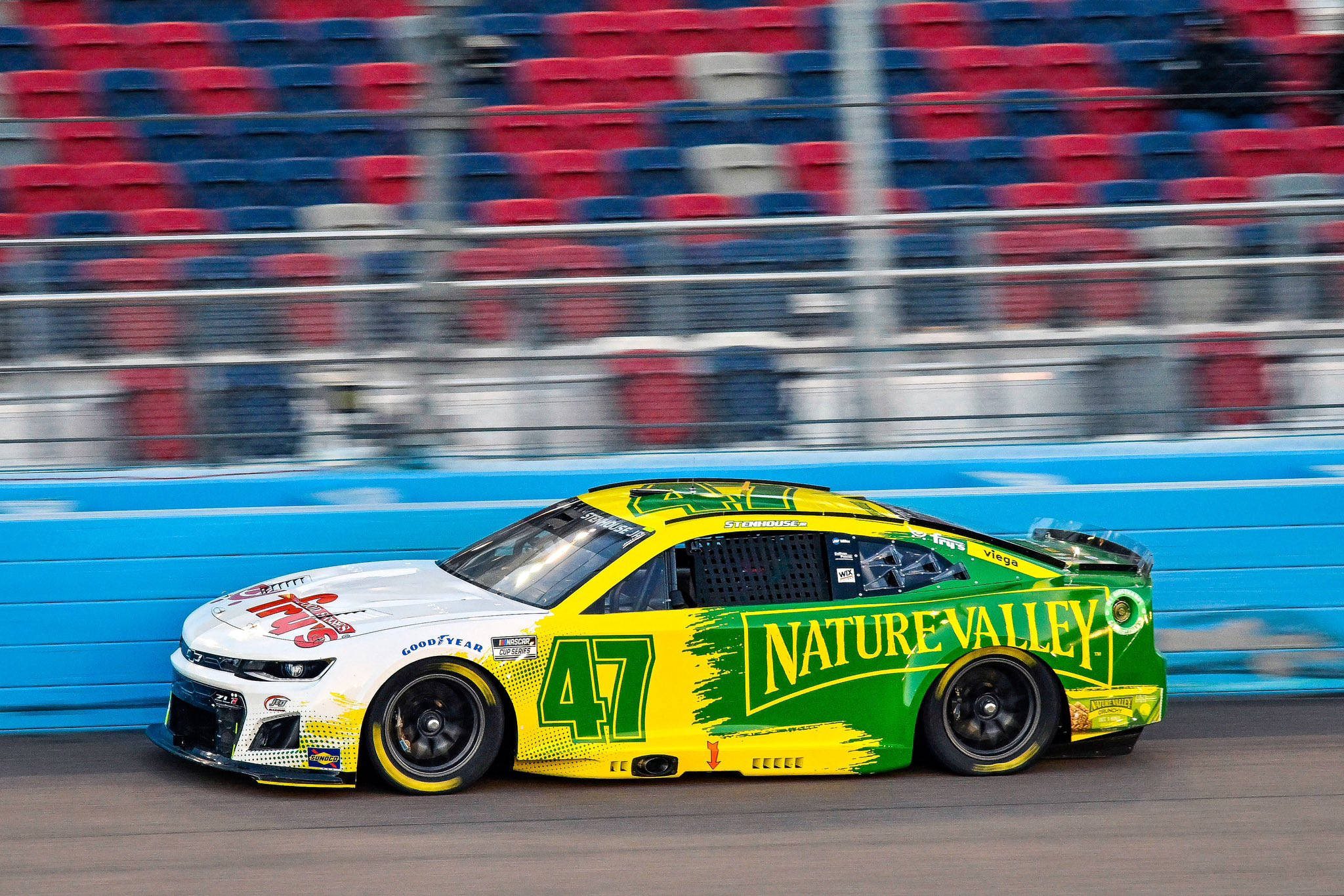 Ricky Stenhouse Jr, number 47, NASCAR race car, Full HD Desktop Wallpaper