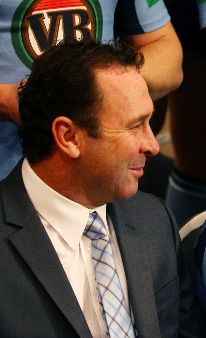 Ricky Stuart, suit, checkered tie, HD Phone Wallpaper