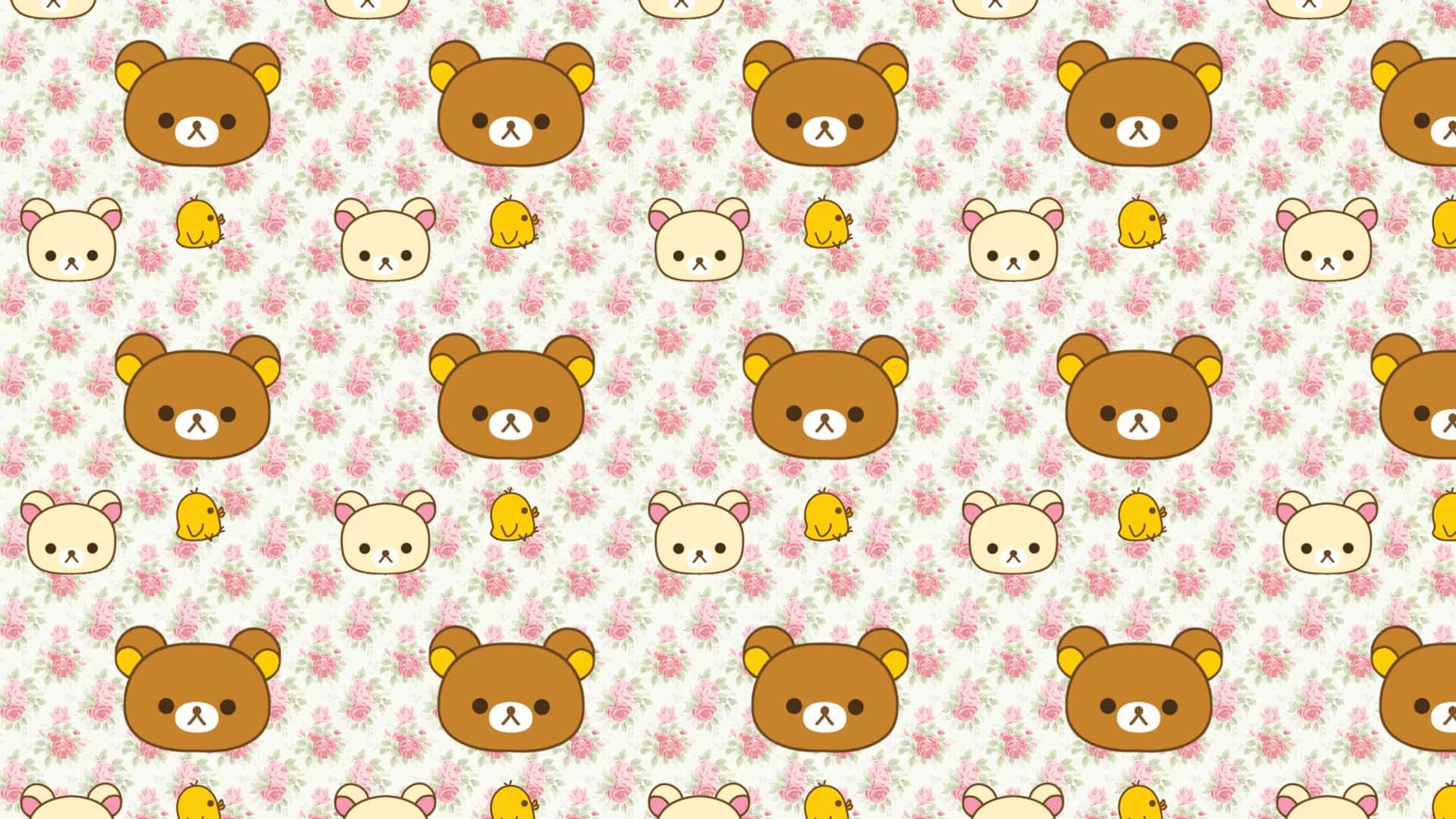 Rilakkuma, cute brown bears, small animals, Full HD Desktop Wallpaper