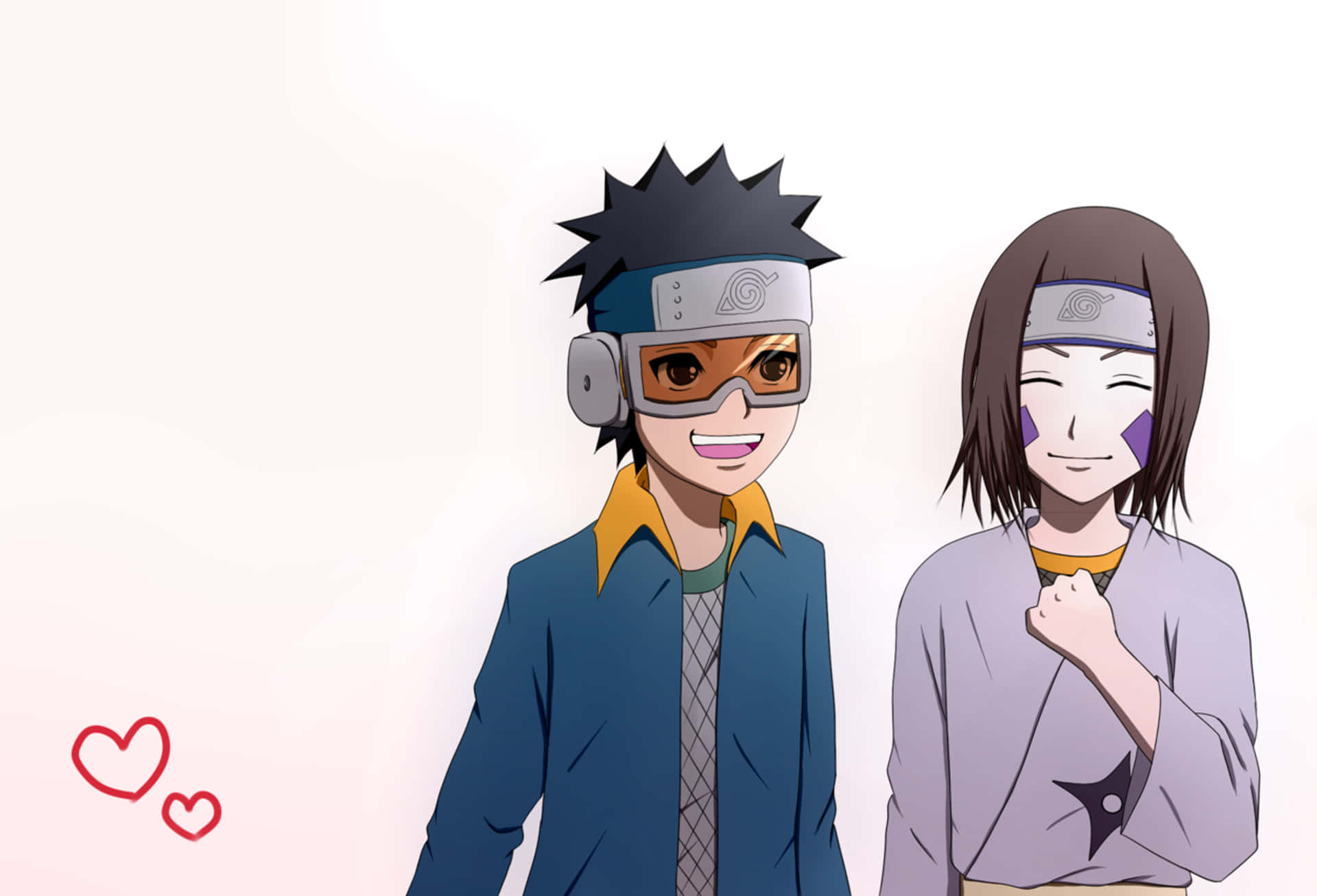 Rin Nohara, headbands, goggles, Full HD Desktop Wallpaper