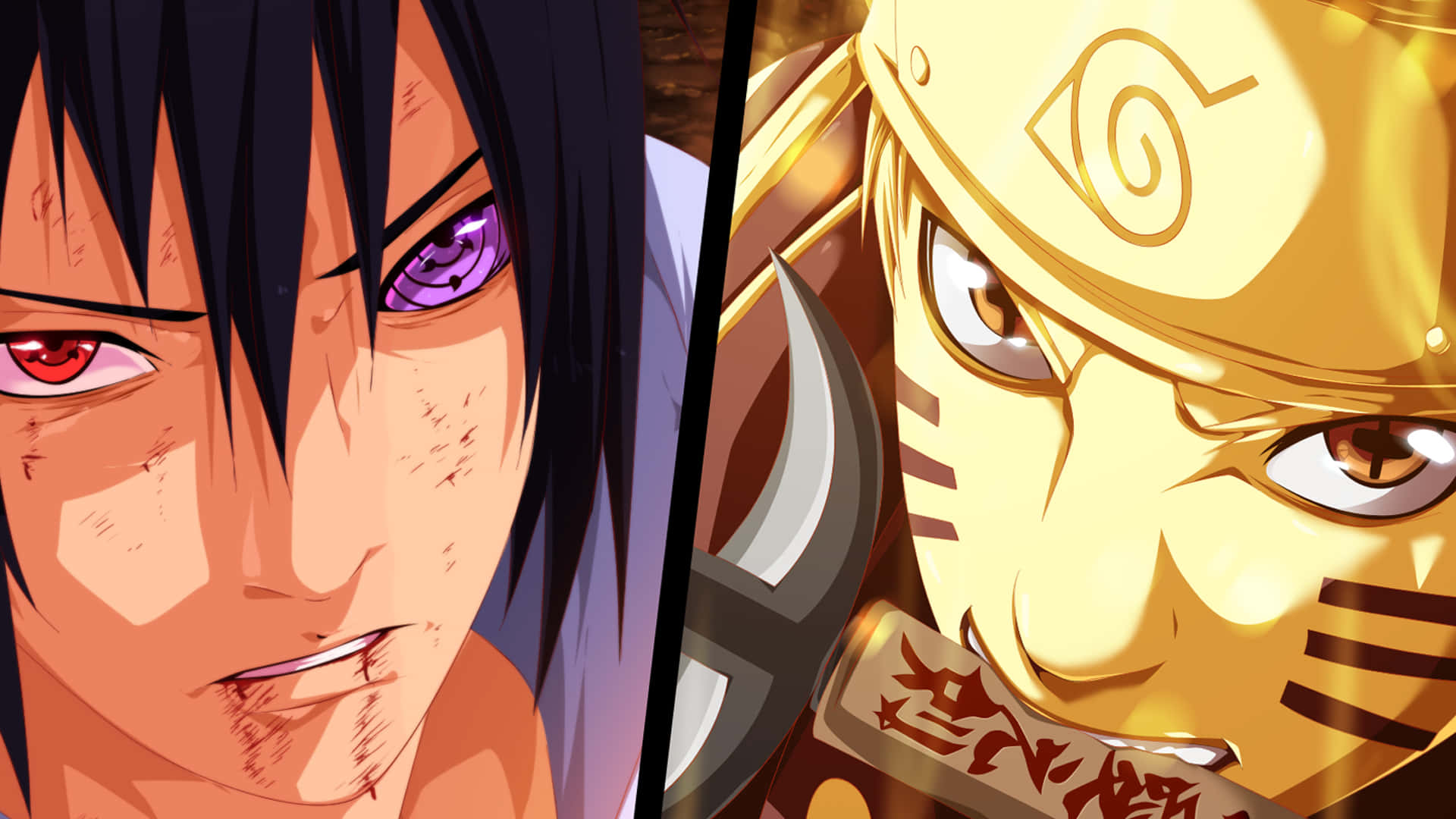 Rinnegan, purple eyes, black hair, Full HD Desktop Wallpaper